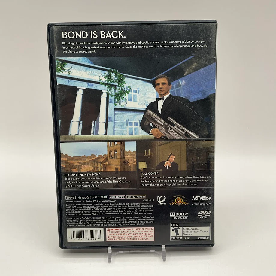 007 Quantum of Solace Playstation 2 Used #2 - Image 2