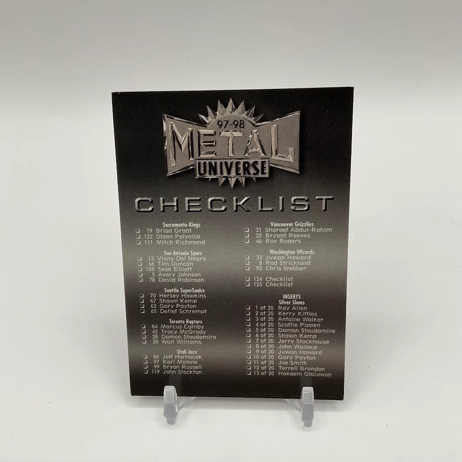 1997-98 Skybox Basketball Metal Universe Hand Collated Set (1-125) - Image 4