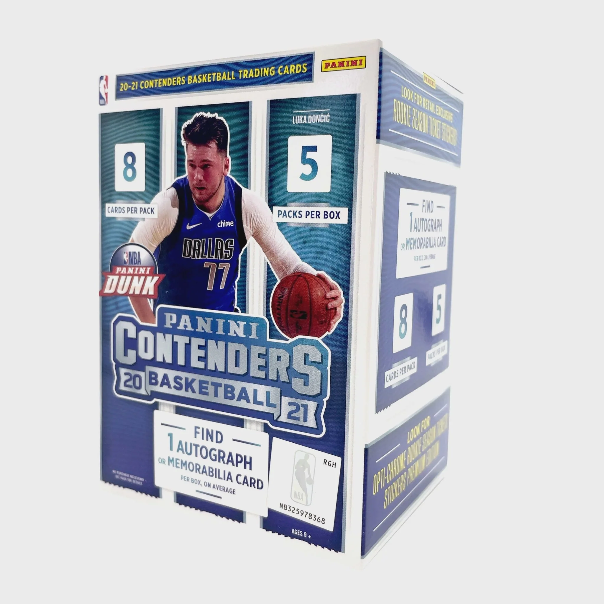 2020-21 Panini Contenders Basketball Blaster Box