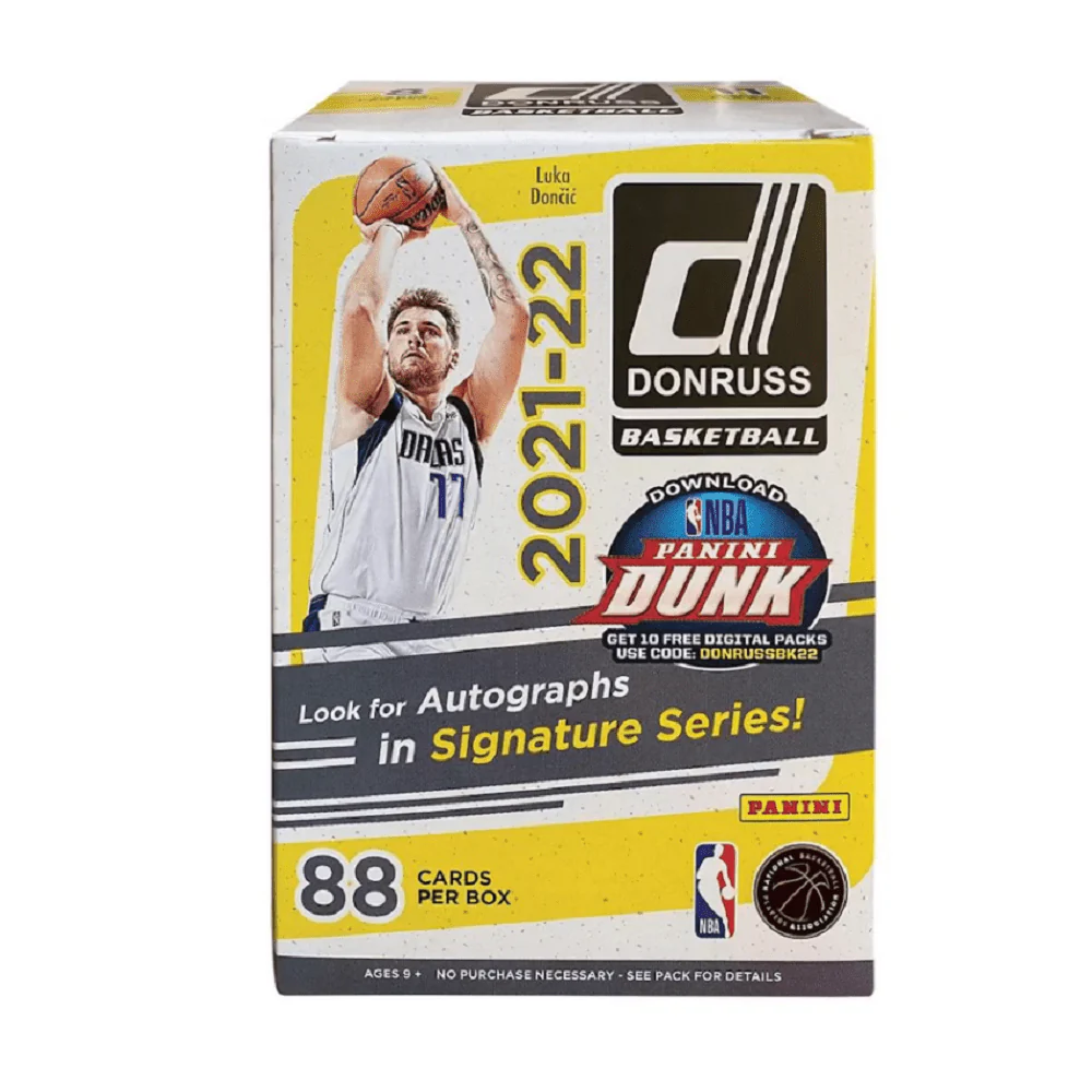 2021-22 Panini Donruss Basketball Blaster Box