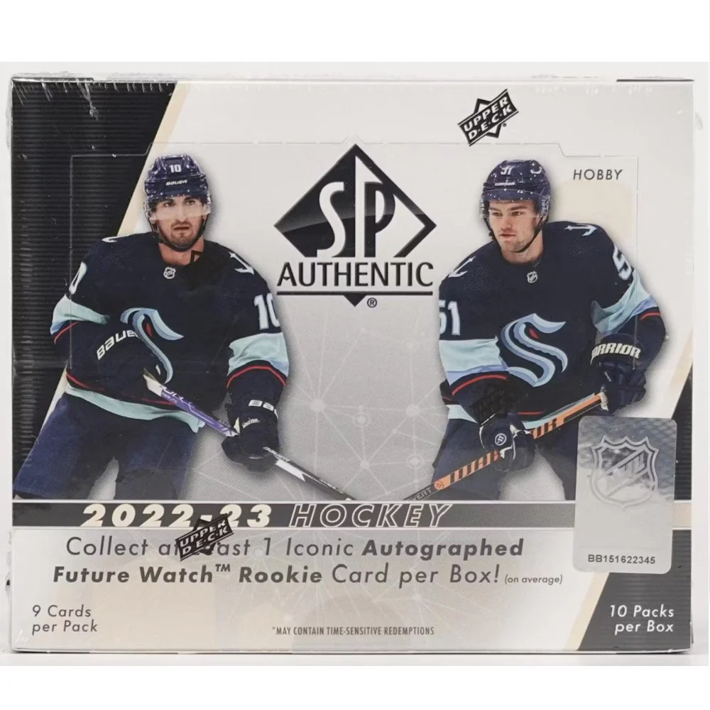 2022-23 Upper Deck SP Authentic Hockey Hobby Box