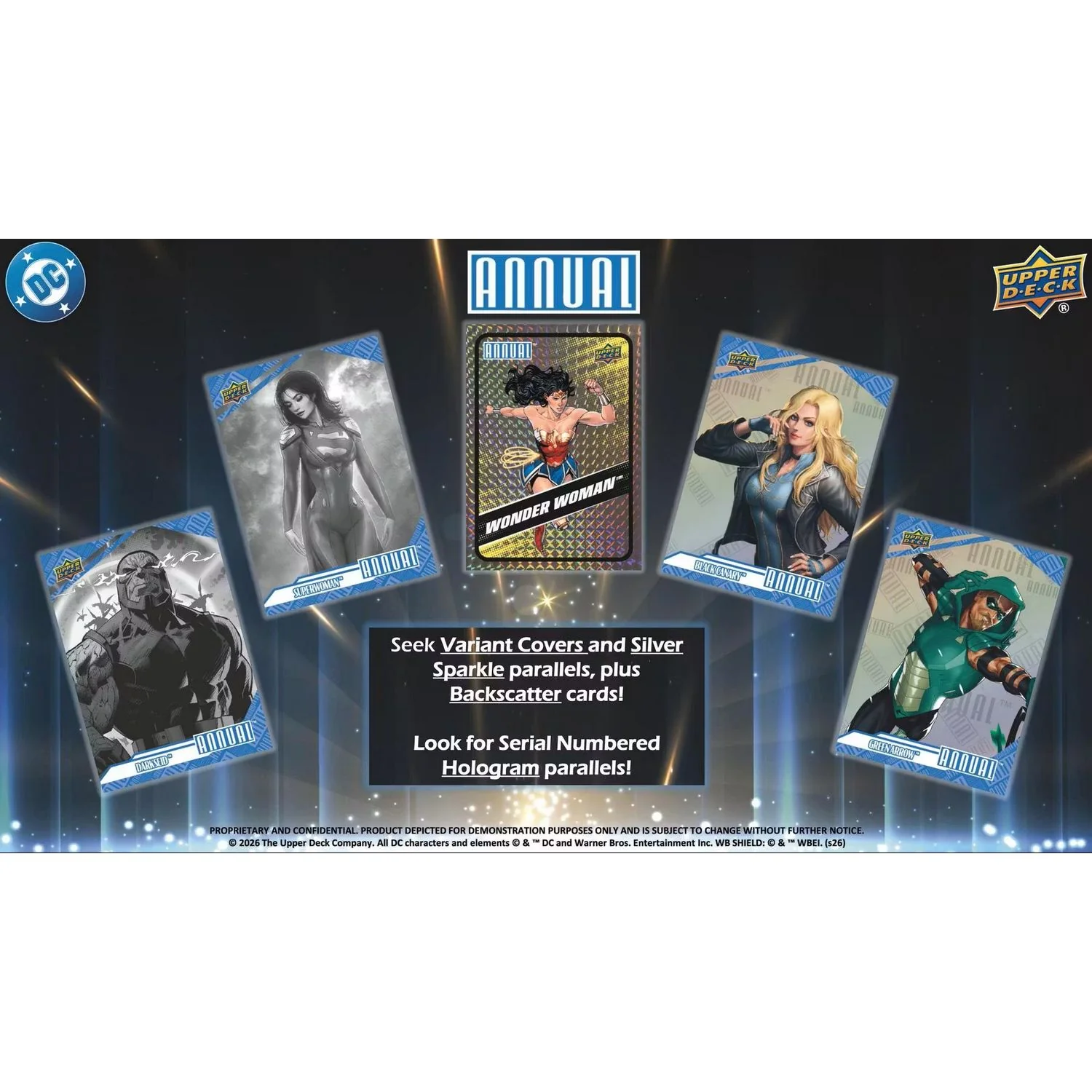 2024-25 Upper Deck DC Annual Hobby Box *Contact Us To Order* - Image 4