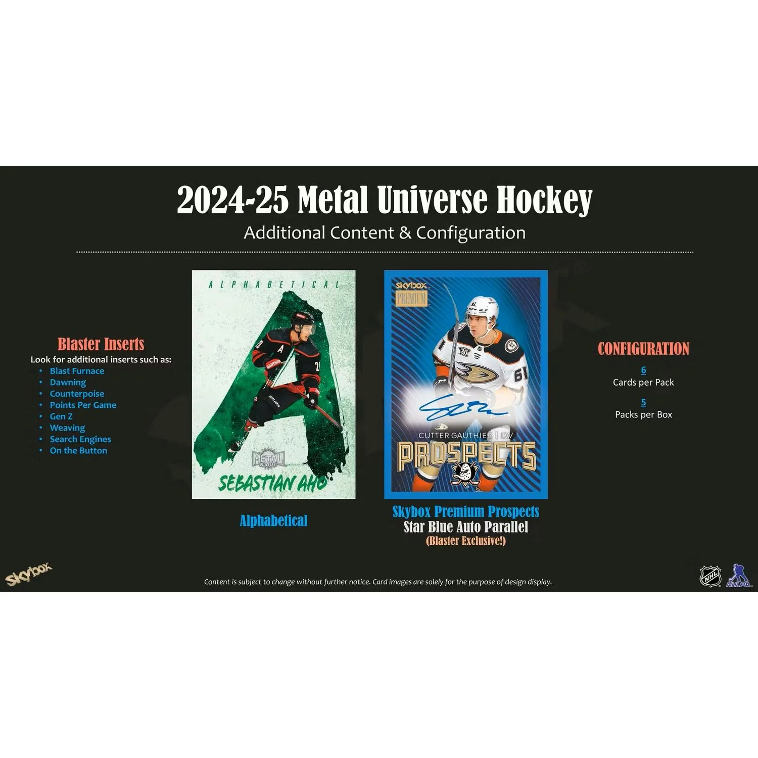 2024-25 Upper Deck Metal Universe Hockey Blaster Box - Image 7