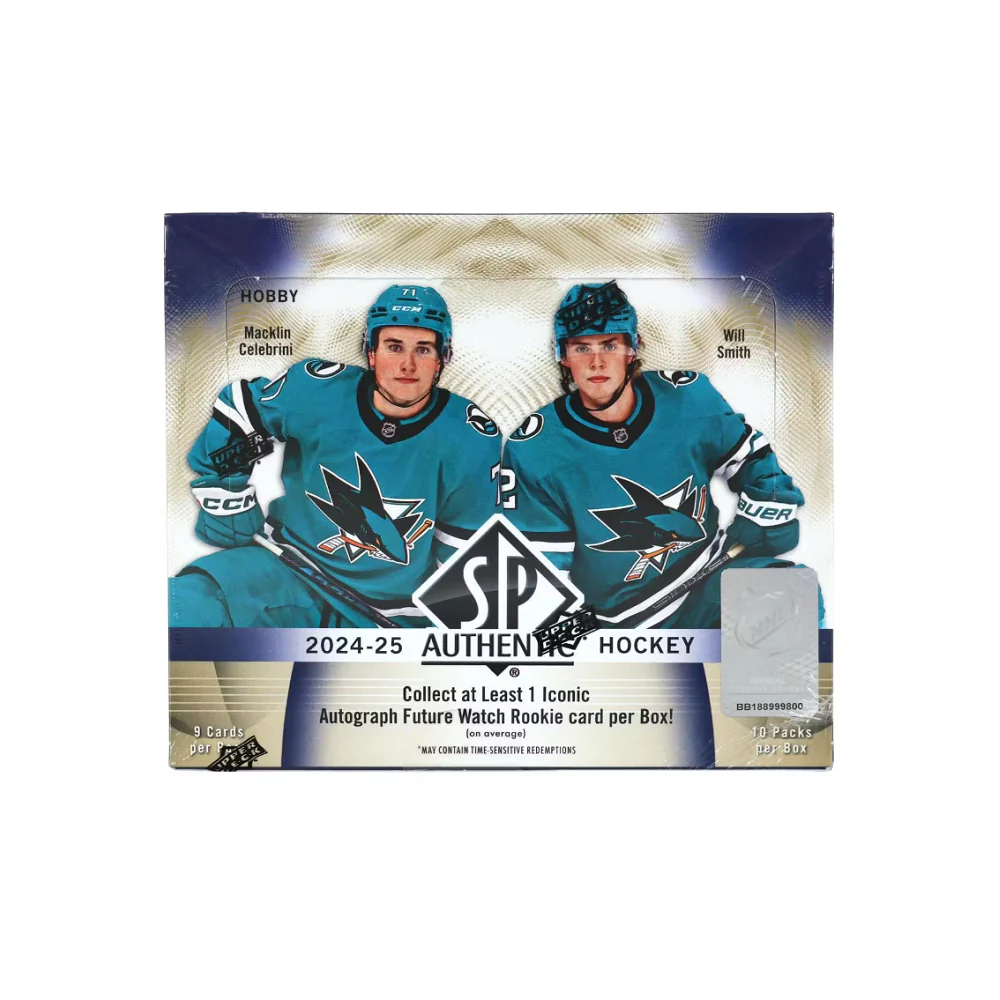 2024-25 Upper Deck SP Authentic Hockey Hobby Box