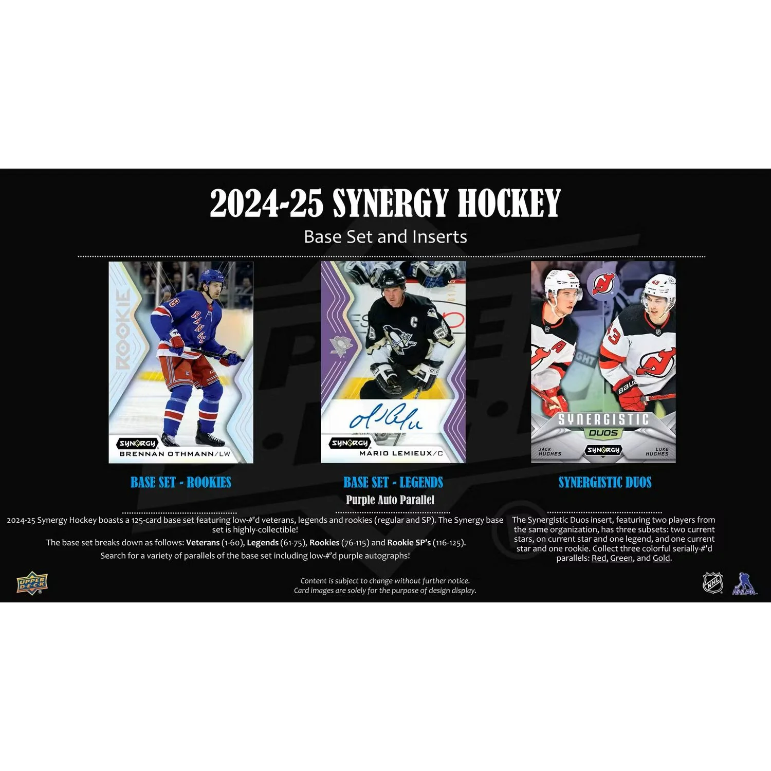 2024-25 Upper Deck Synergy Hockey Hobby Box - Image 4