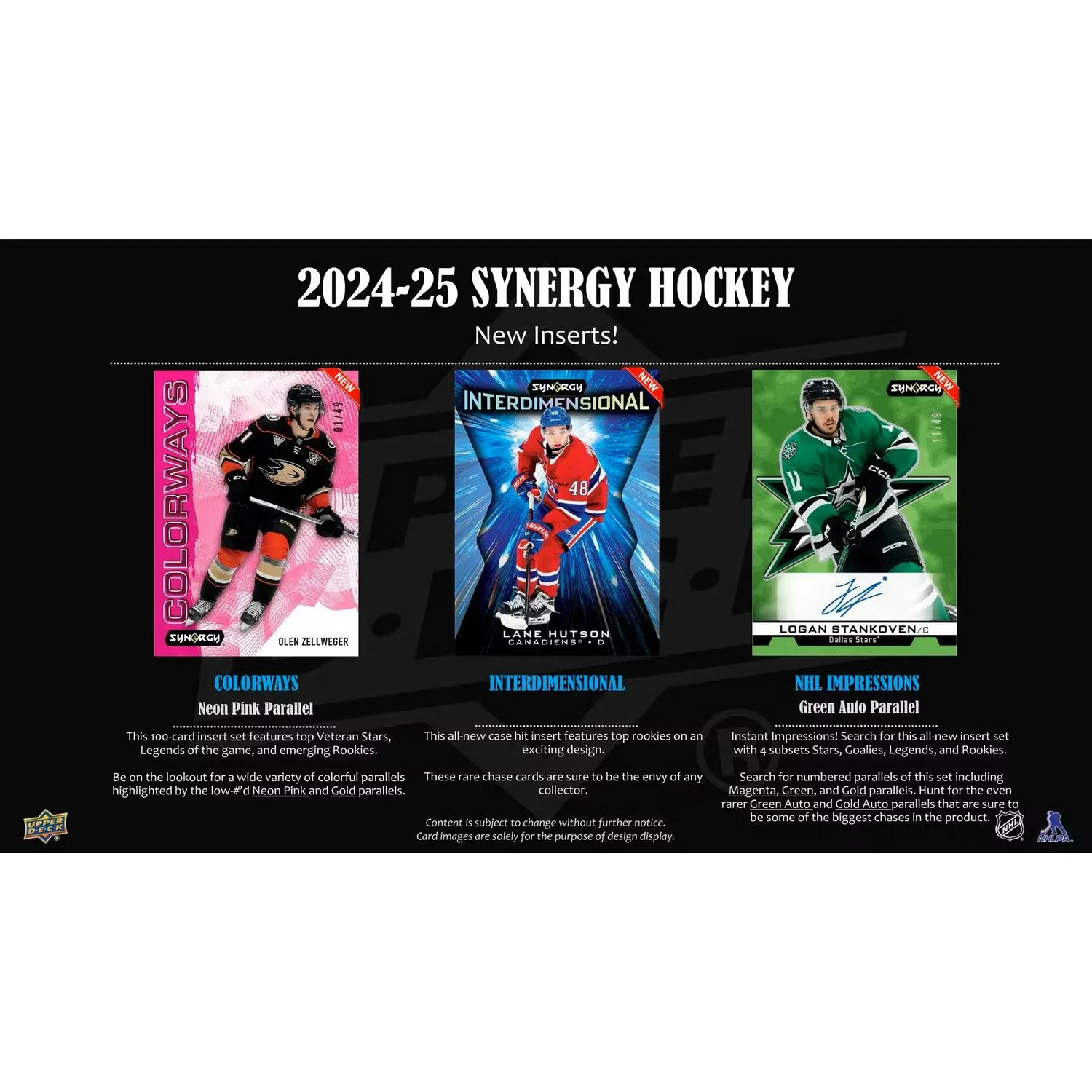 2024-25 Upper Deck Synergy Hockey Hobby Box - Image 5