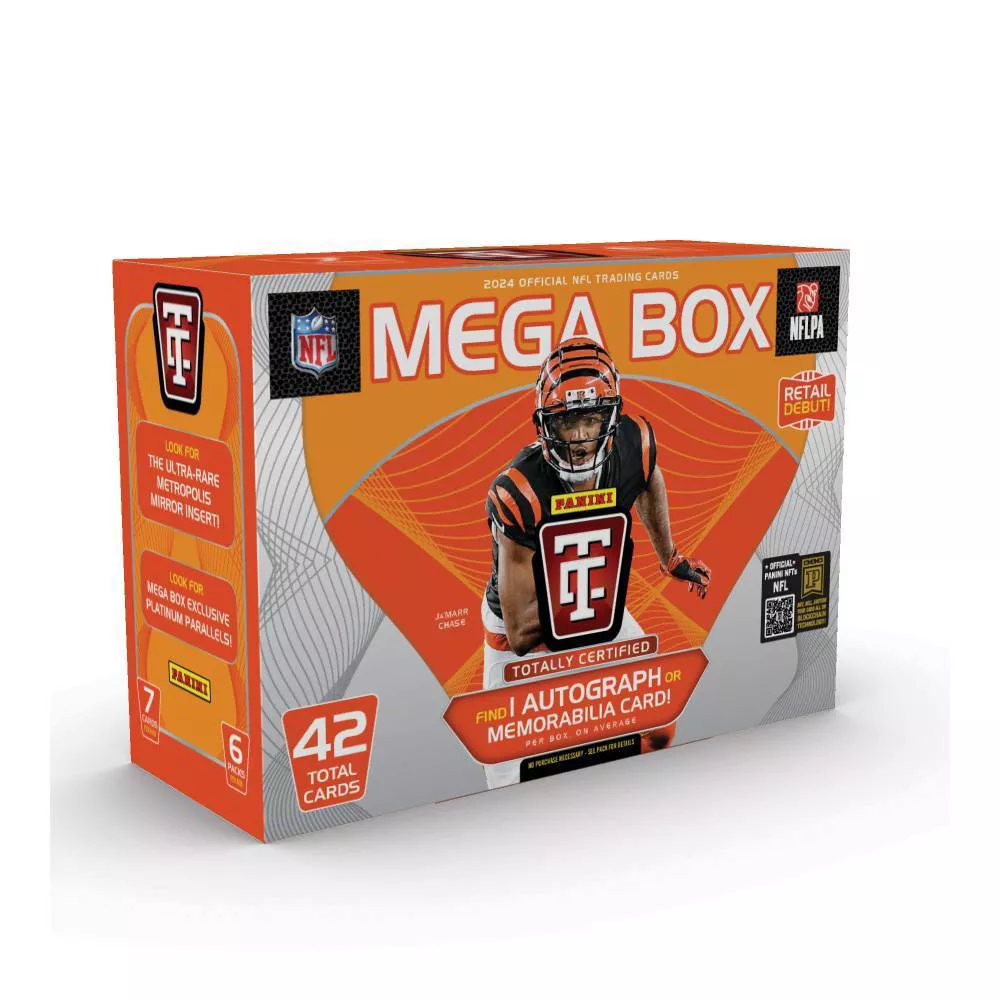 2024 Panini Totally Certified Football Mega Box [Platinum Parallels] - Image 2