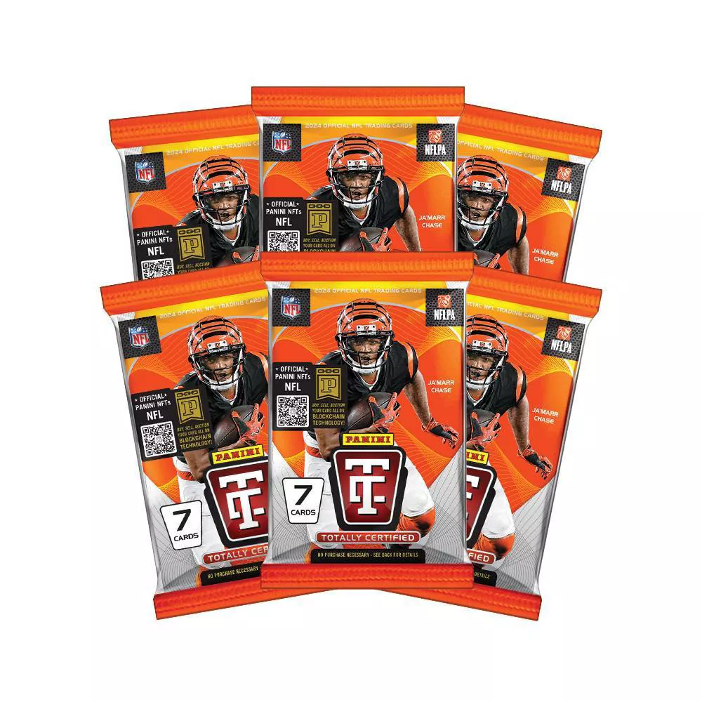 2024 Panini Totally Certified Football Mega Box [Platinum Parallels] - Image 3
