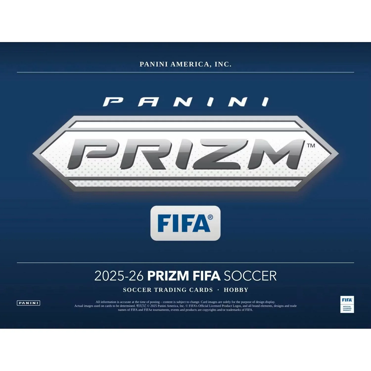 2025-26 Panini Prizm FIFA Soccer Hobby Box - Image 4