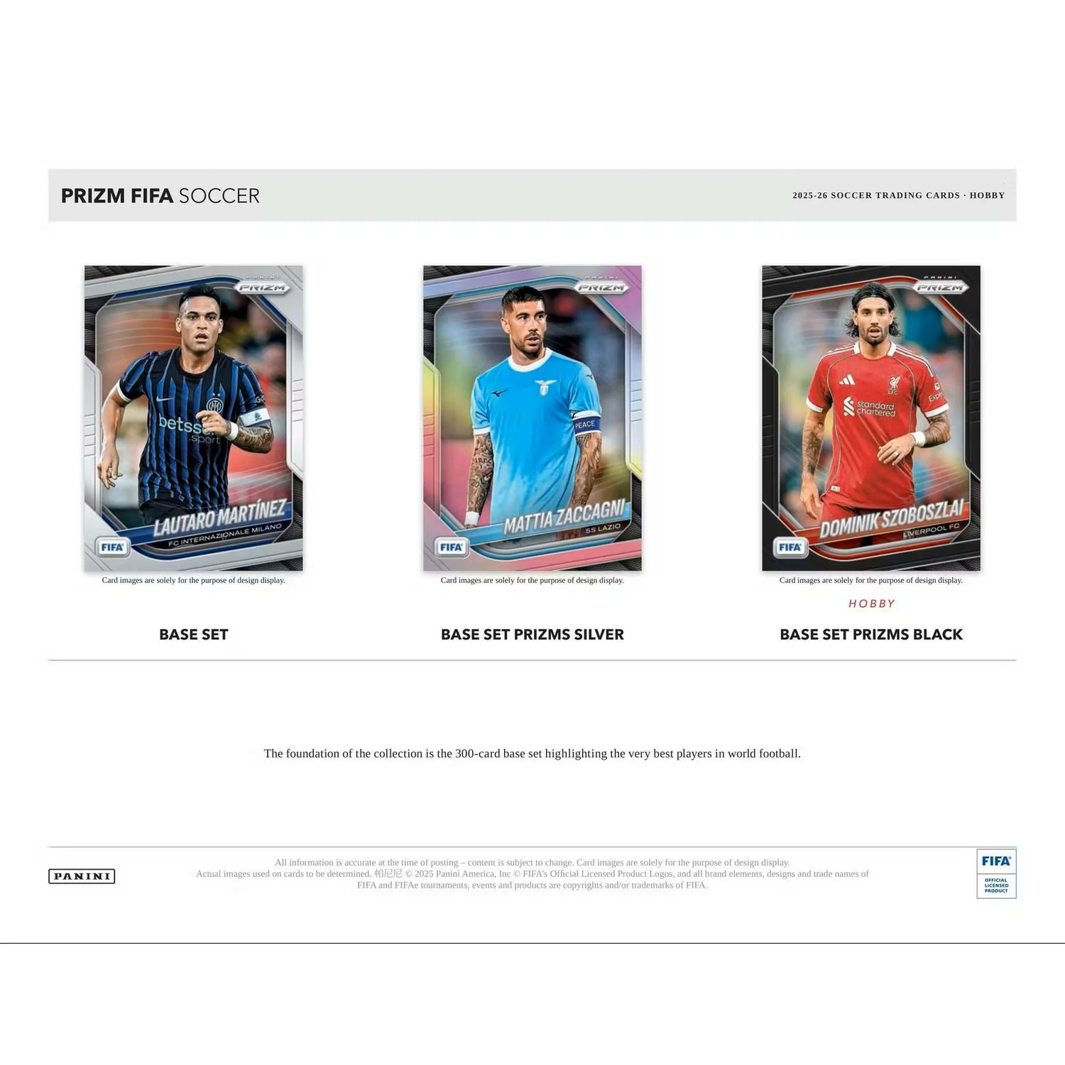 2025-26 Panini Prizm FIFA Soccer Hobby Box - Image 5