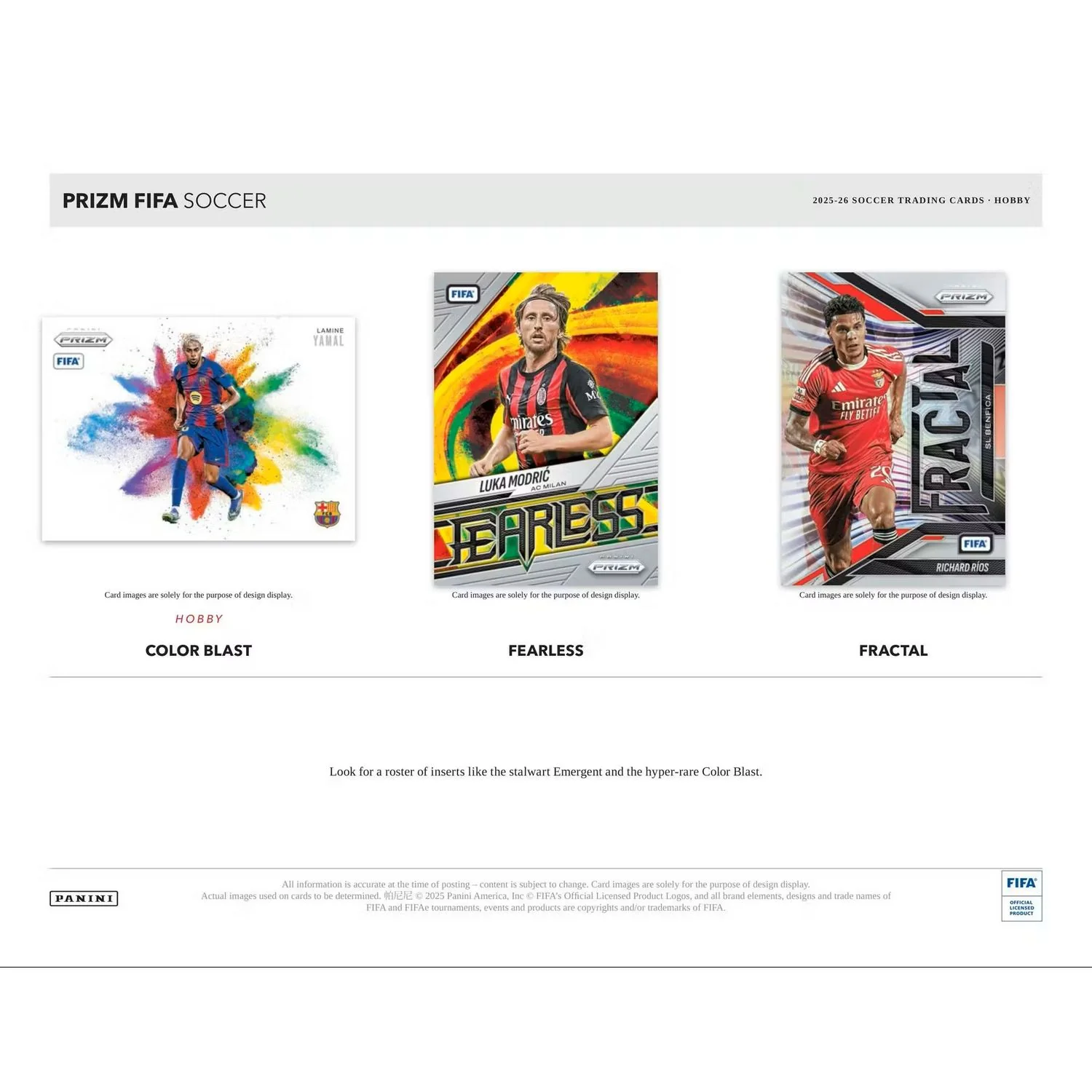 2025-26 Panini Prizm FIFA Soccer Hobby Box - Image 6