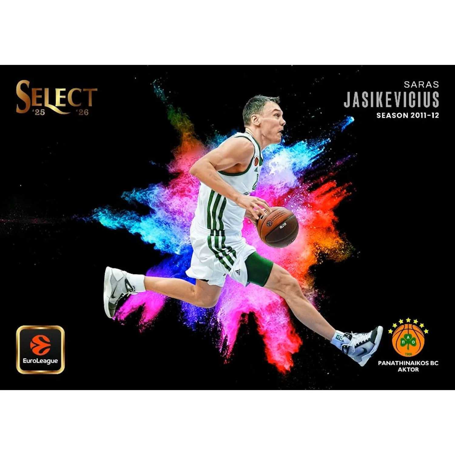 2025-26 Panini Select Euroleague Basketball Hobby Box - Image 3
