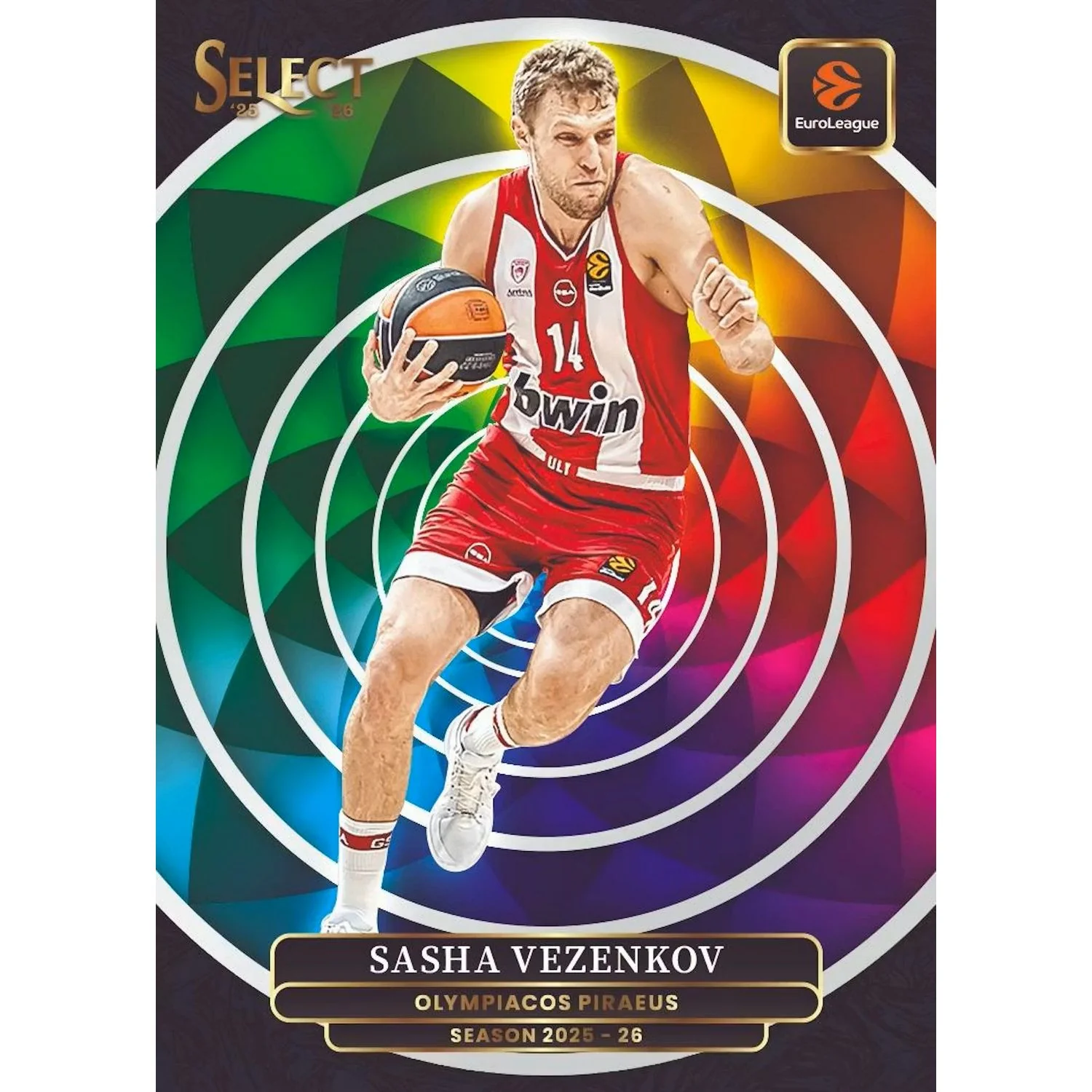 2025-26 Panini Select Euroleague Basketball Hobby Box - Image 4