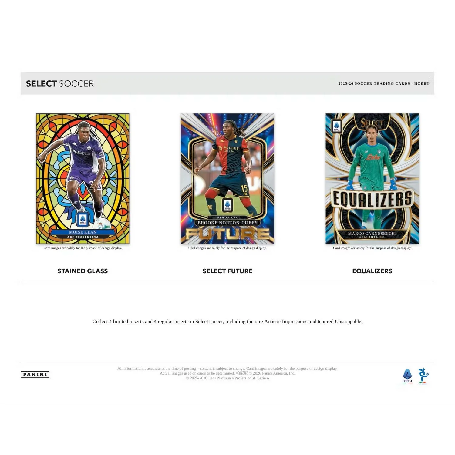 2025-26 Panini Select Serie A Soccer Hobby Box - Image 5
