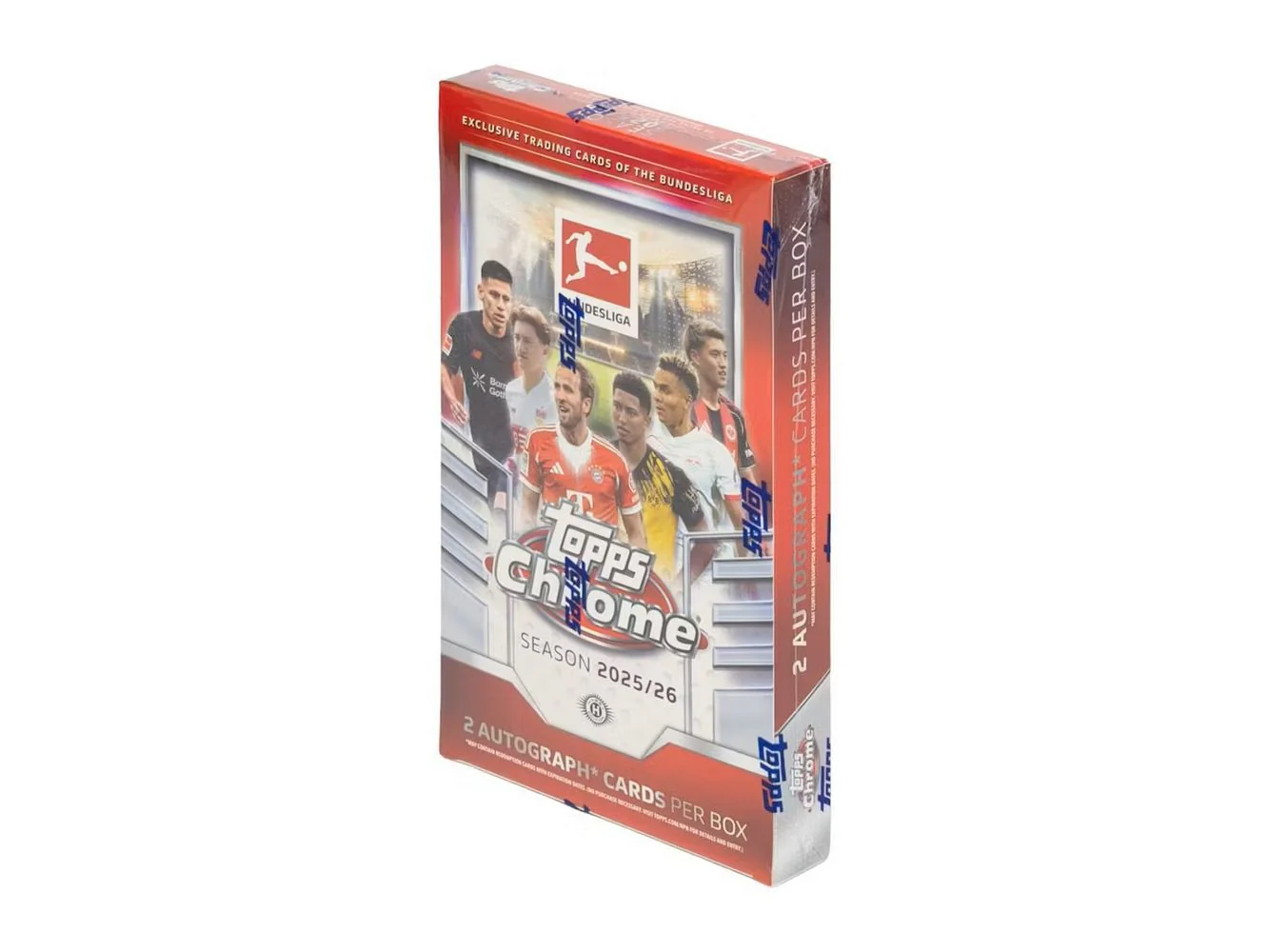 2025-26 Topps Chrome Bundesliga Soccer Hobby Box - Image 2