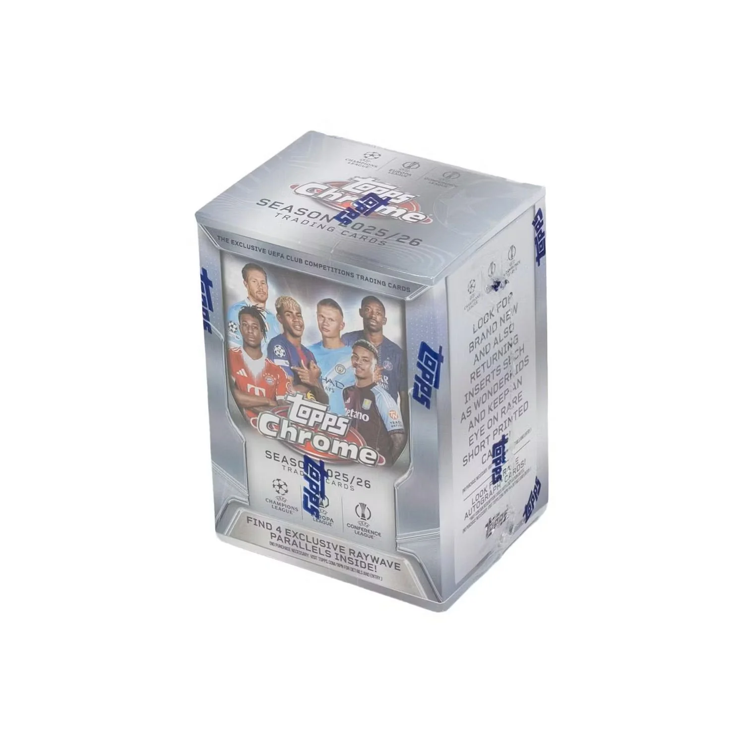 2025-26 Topps Chrome UEFA Club Competitions Soccer Blaster Box - Image 2