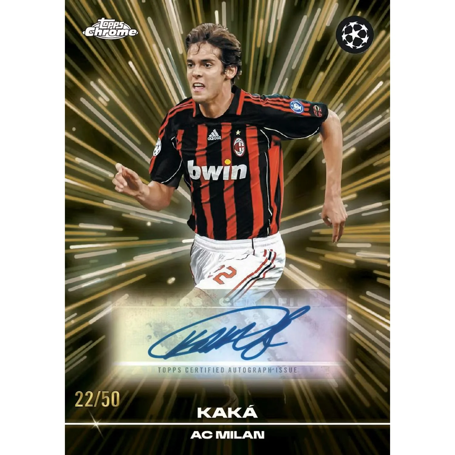 2025-26 Topps Chrome UEFA Club Competitions Soccer Jumbo Box - Image 19
