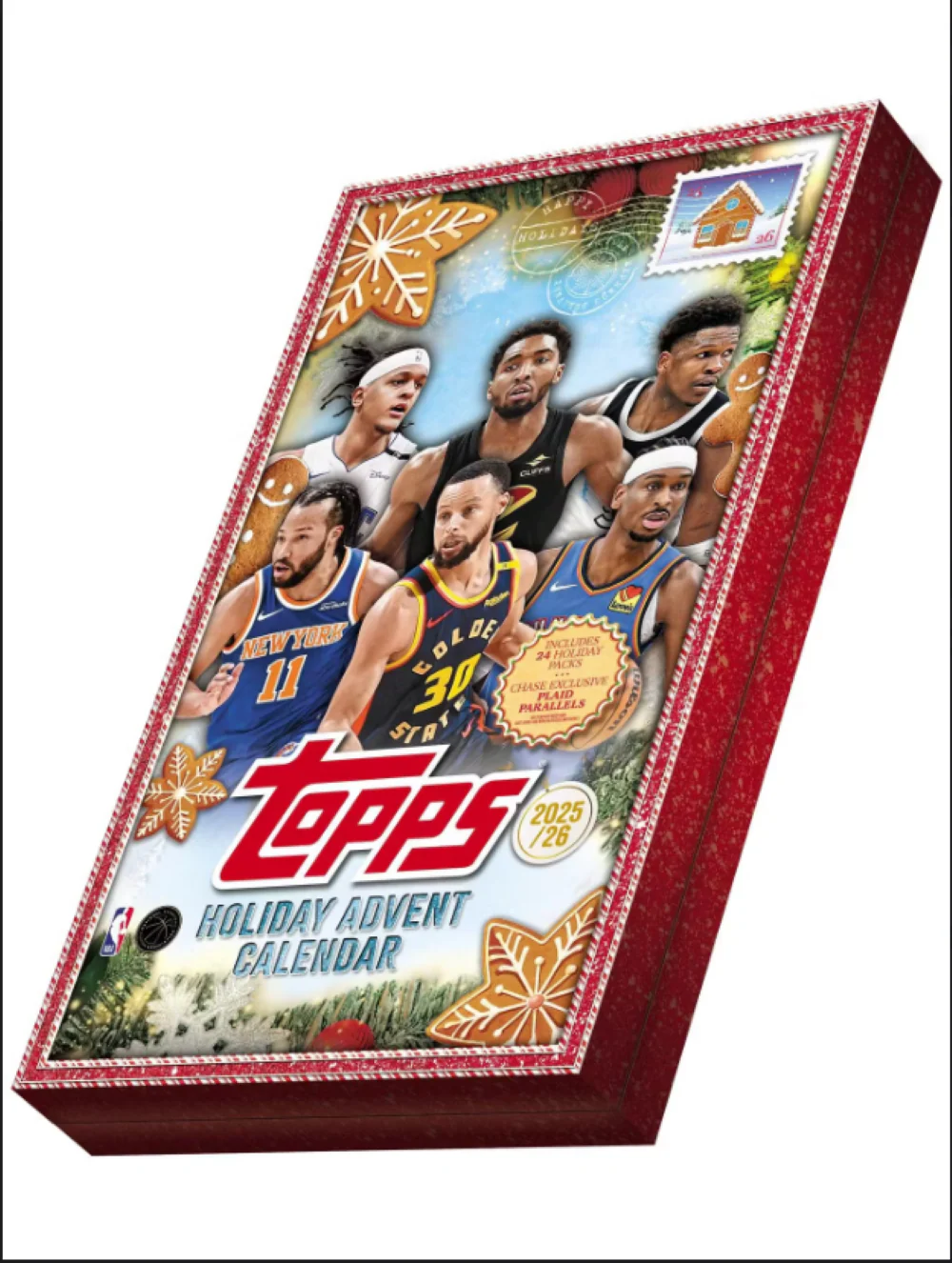 2025-26 Topps Holiday Basketball Countdown Advent Calendar - Image 3