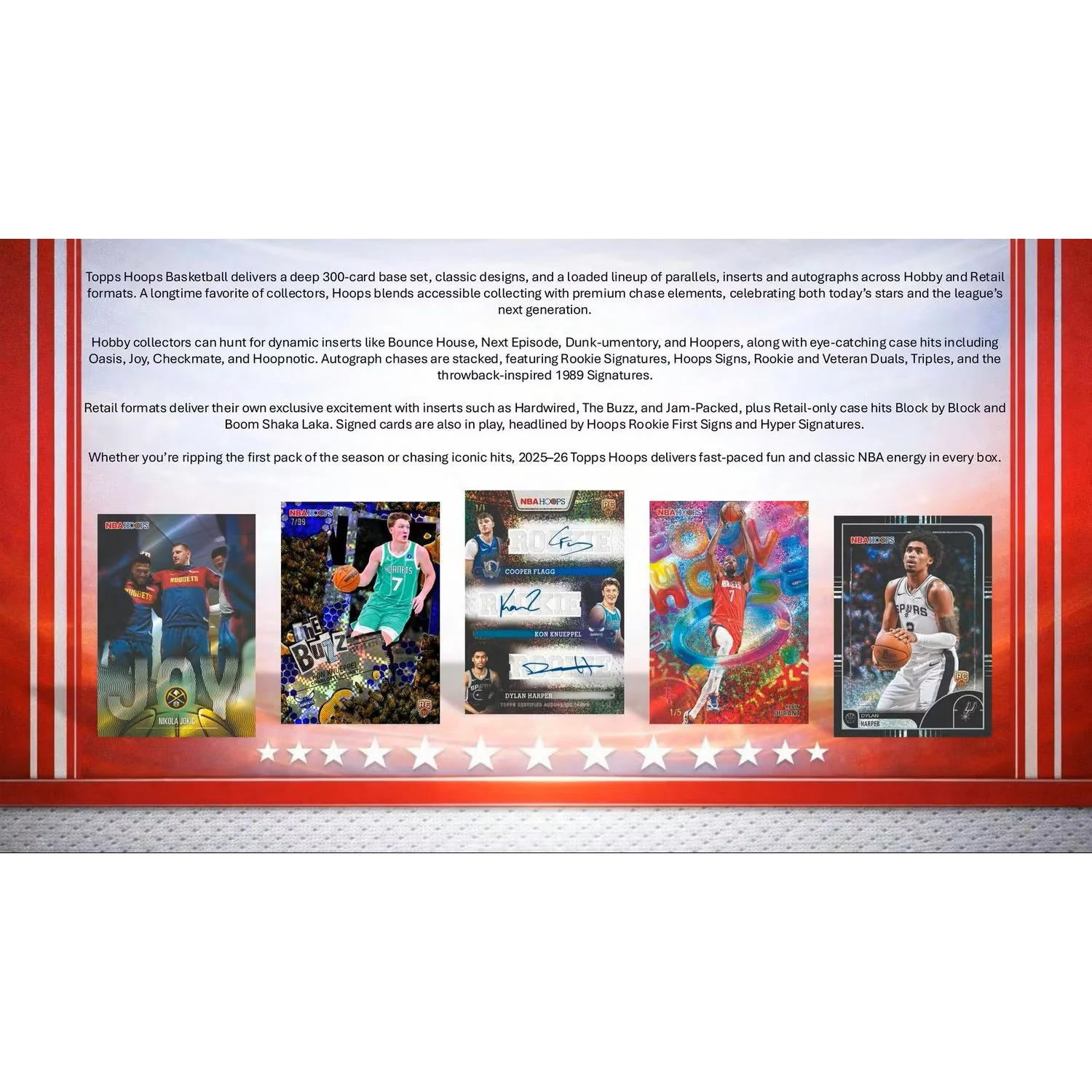 2025-26 Topps NBA Hoops Basketball Blaster Box - Image 5
