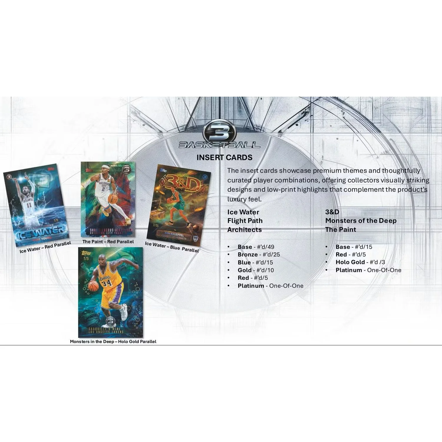 2025-26 Topps Three Basketball Hobby Box - Image 5