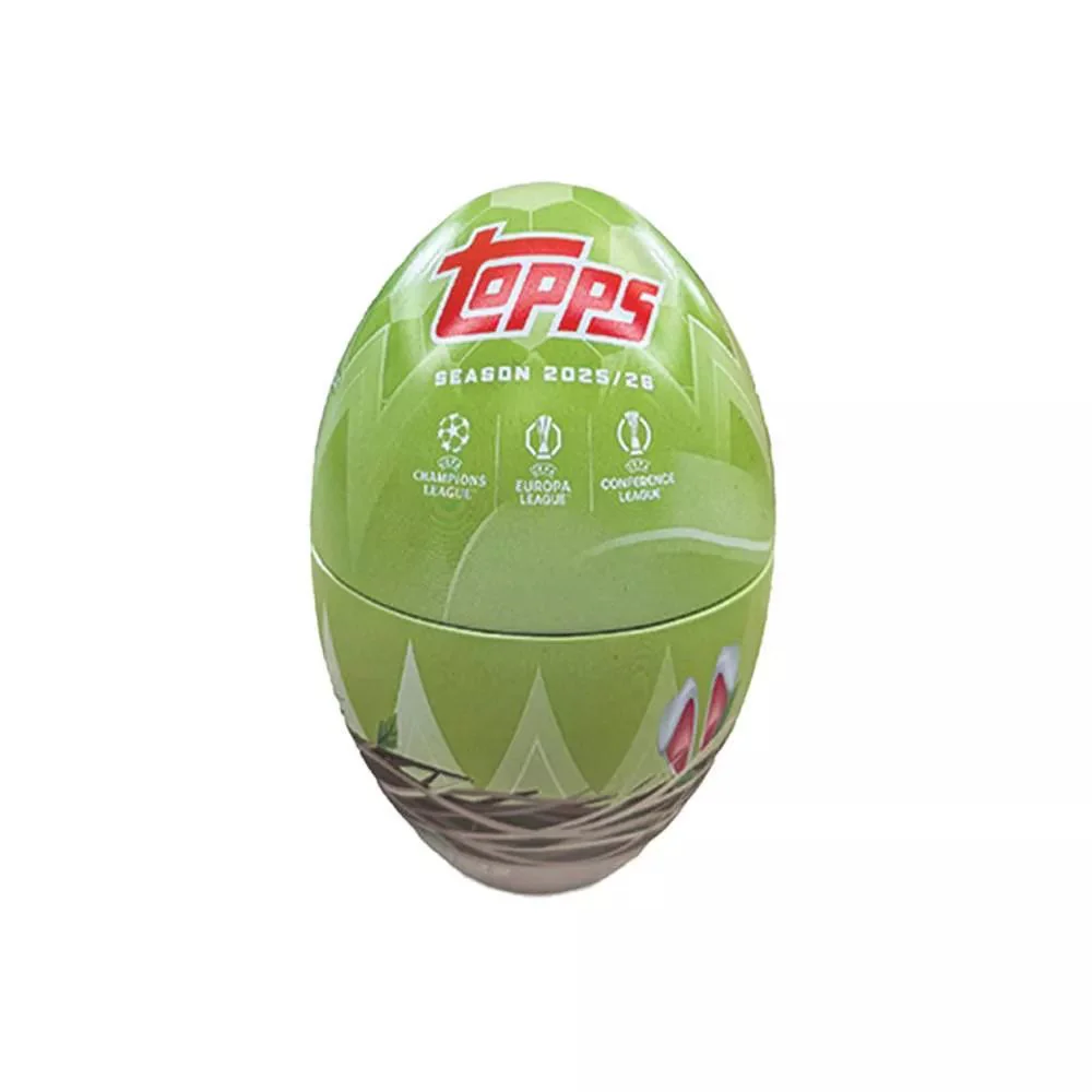 2025-26 Topps UEFA Champions League Soccer Easter Tin - Image 4