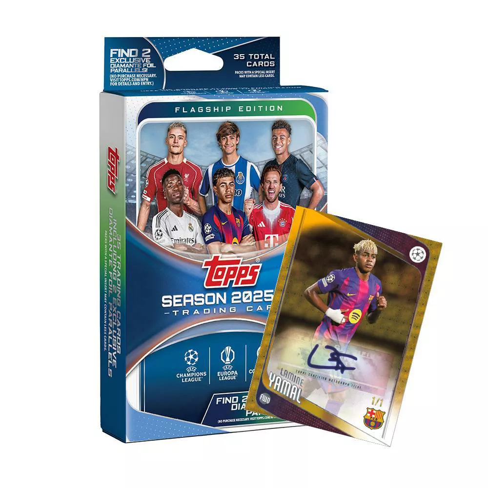 2025-26 Topps UEFA Champions League Soccer Hanger Box - Image 2