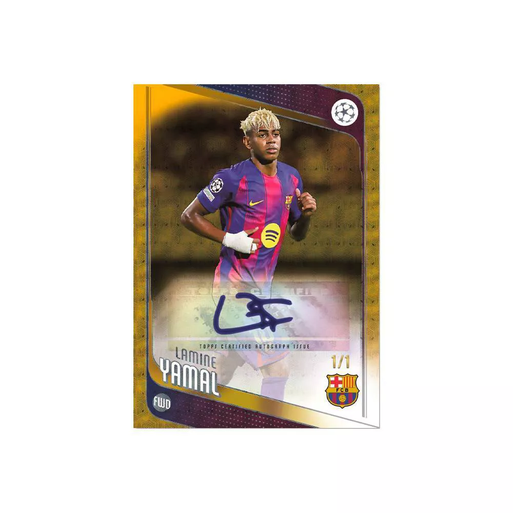 2025-26 Topps UEFA Champions League Soccer Hanger Box - Image 3