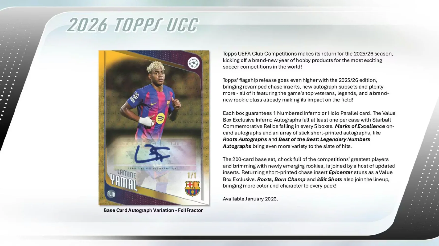 2025-26 Topps UEFA Club Competitions Soccer Blaster Box - Image 3