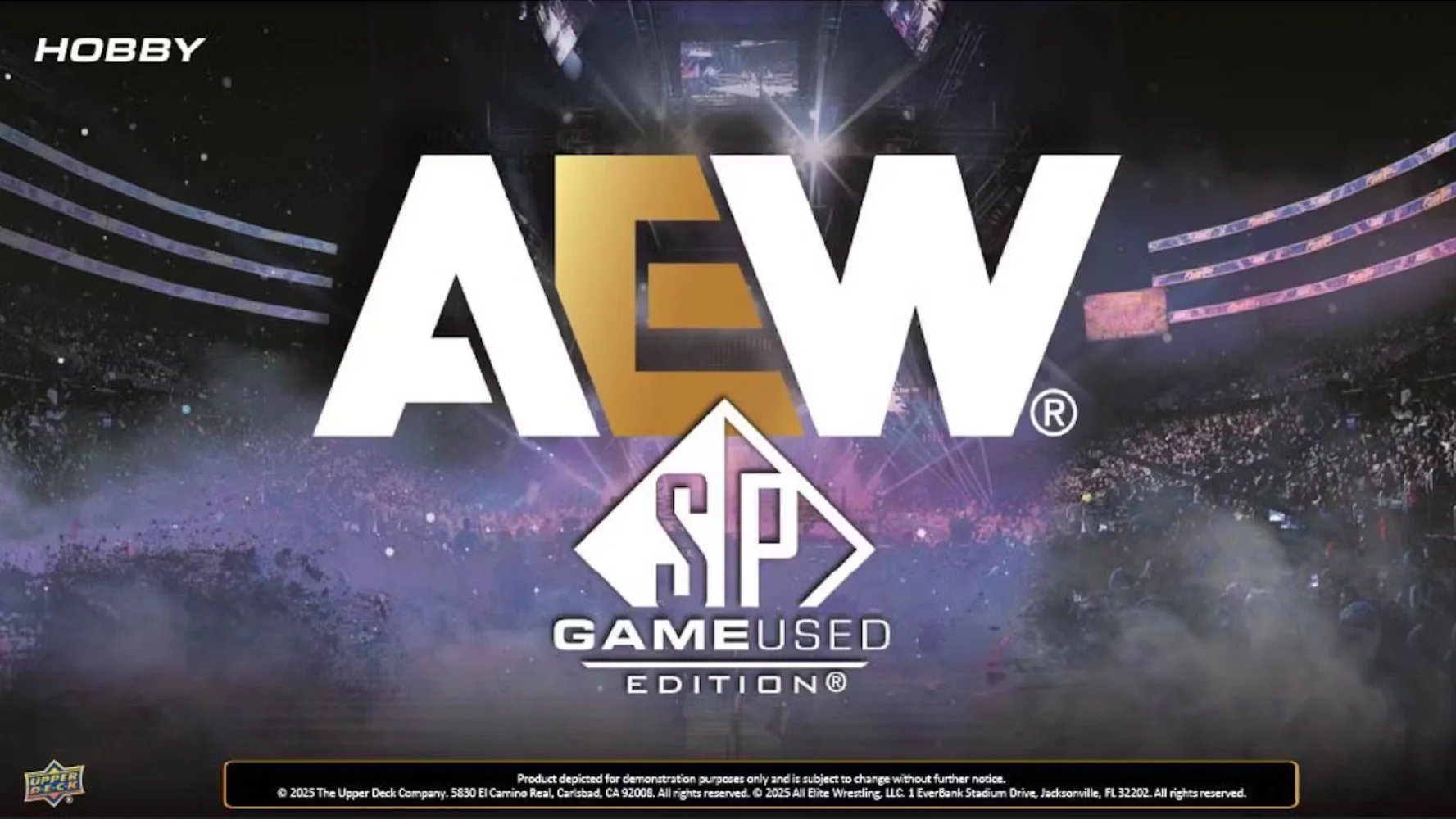 2025 Upper Deck AEW SP Game Used Hobby Box - Image 3