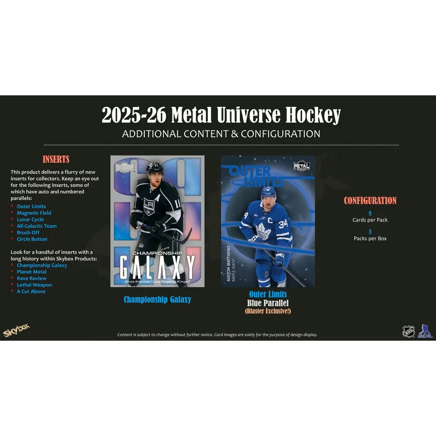 2025-26 Upper Deck Metal Universe Hockey Blaster Box - Image 5