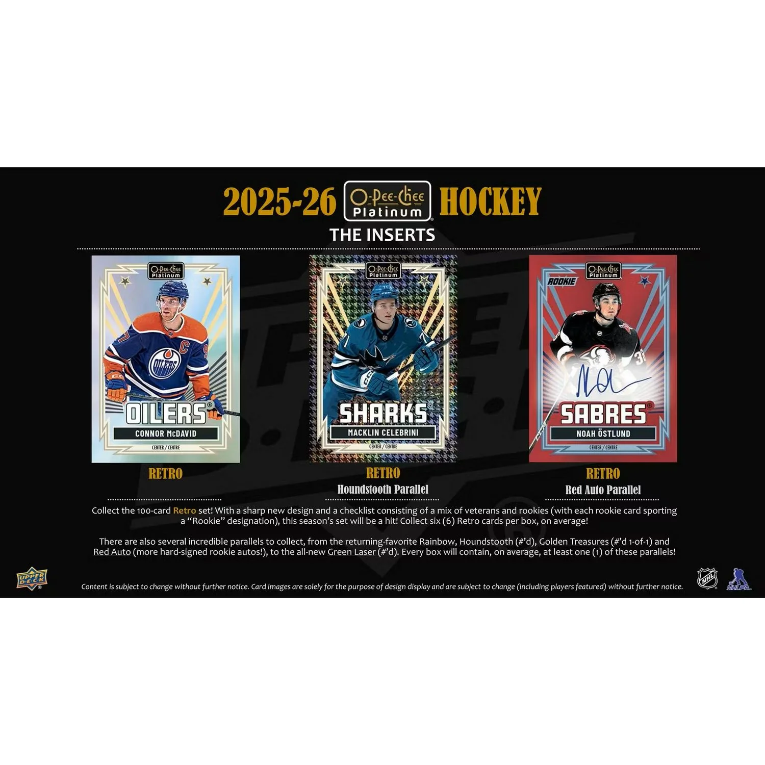 2025-26 Upper Deck O-Pee-Chee Platinum Hockey Hobby Box *Contact Us To Order* - Image 7