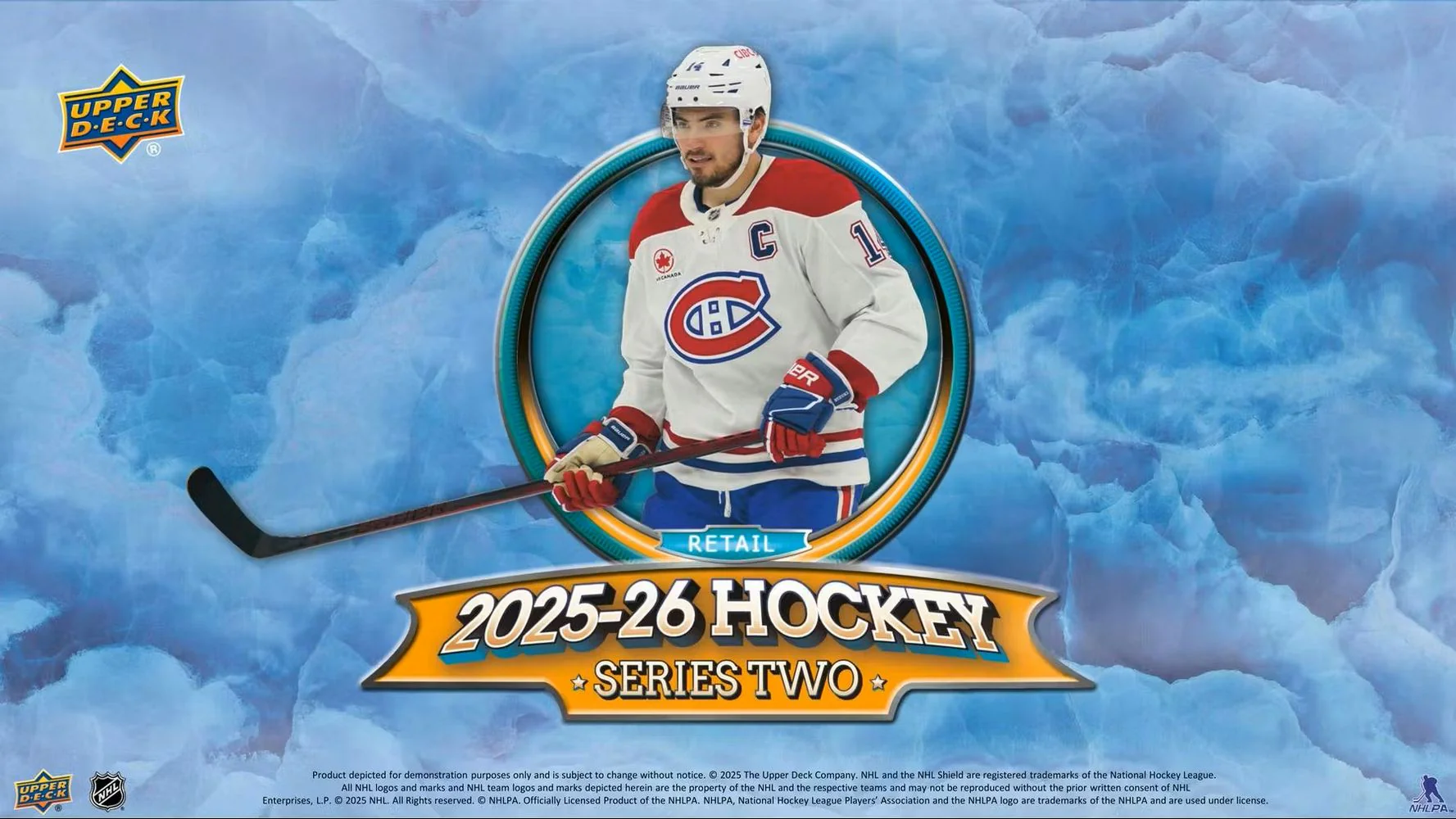 2025-26 Upper Deck Series 2 Hockey Blaster Box - Image 2