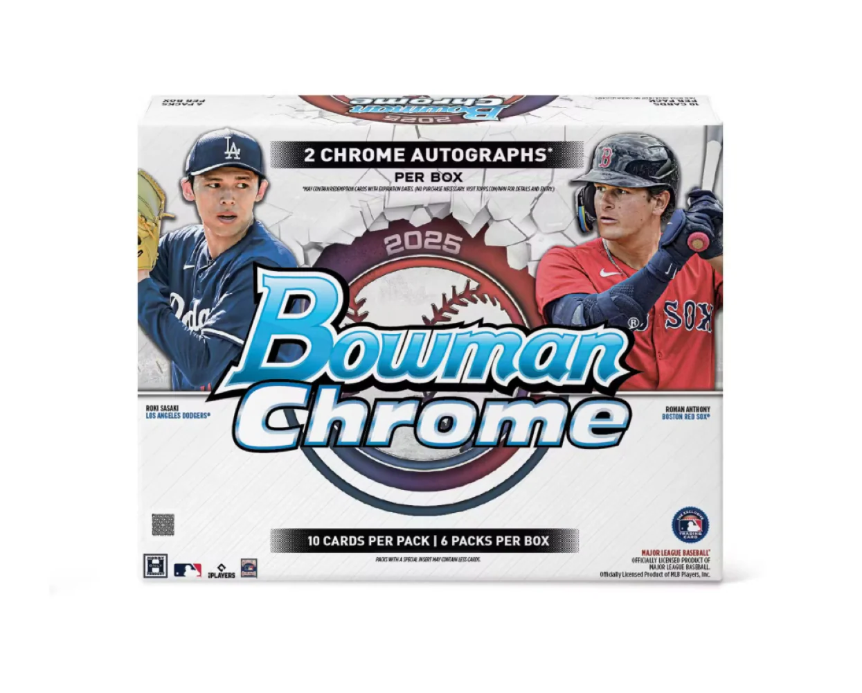 2025 Bowman Chrome Baseball Hobby Box - Image 2