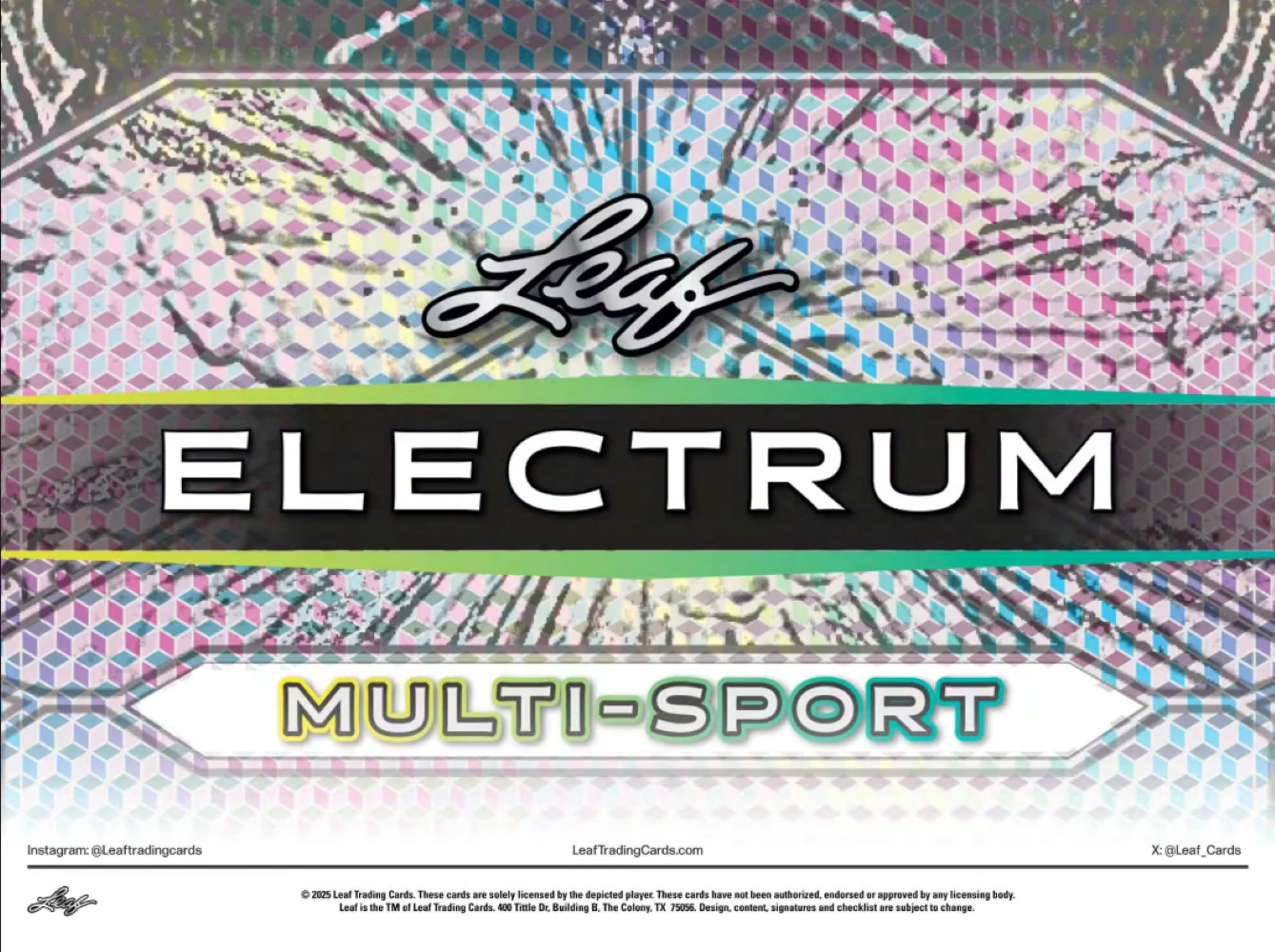 2025 Leaf Electrum Multi-Sport Super Mega Box - Image 3