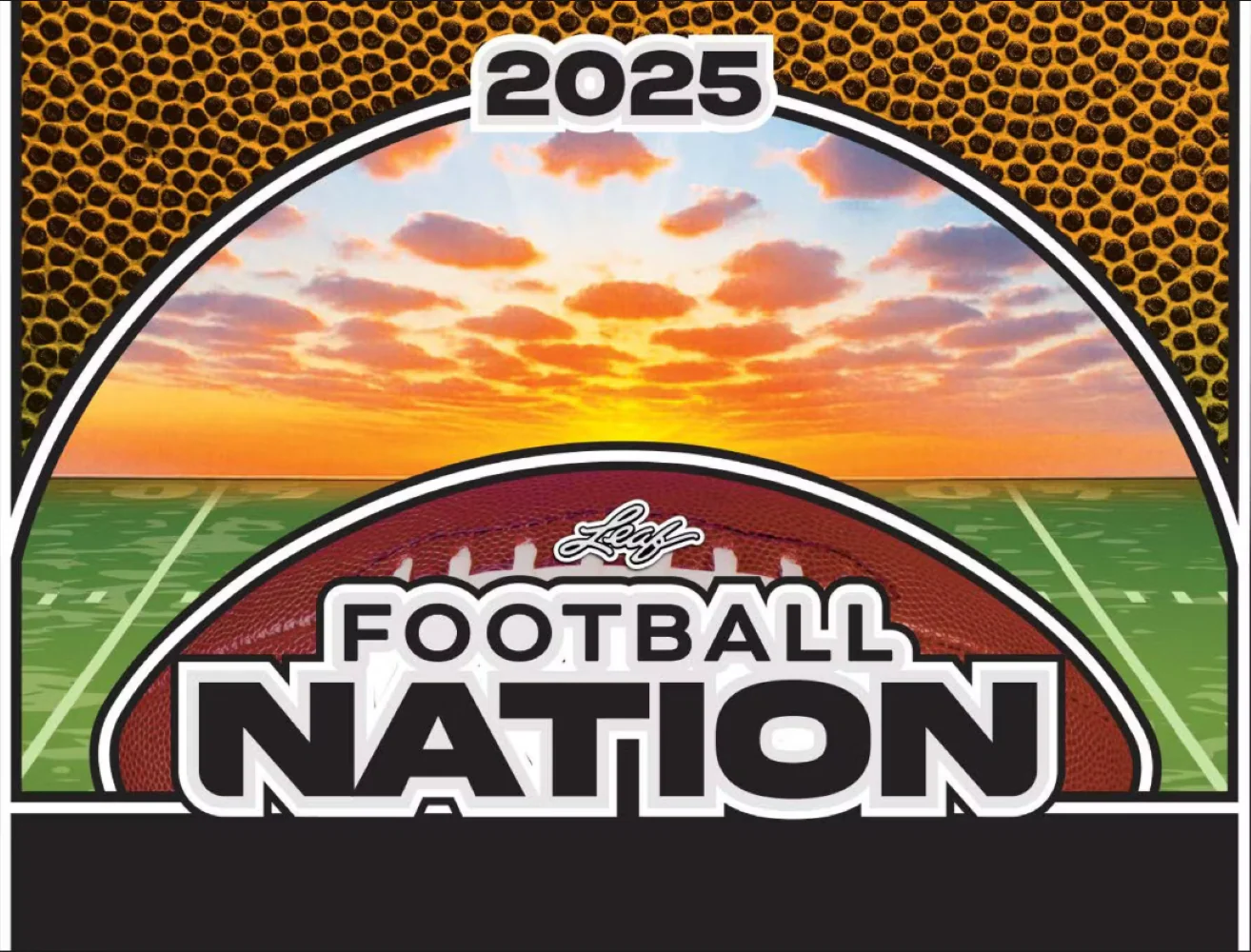 2025 Leaf Football Nation Hobby Box - Image 3