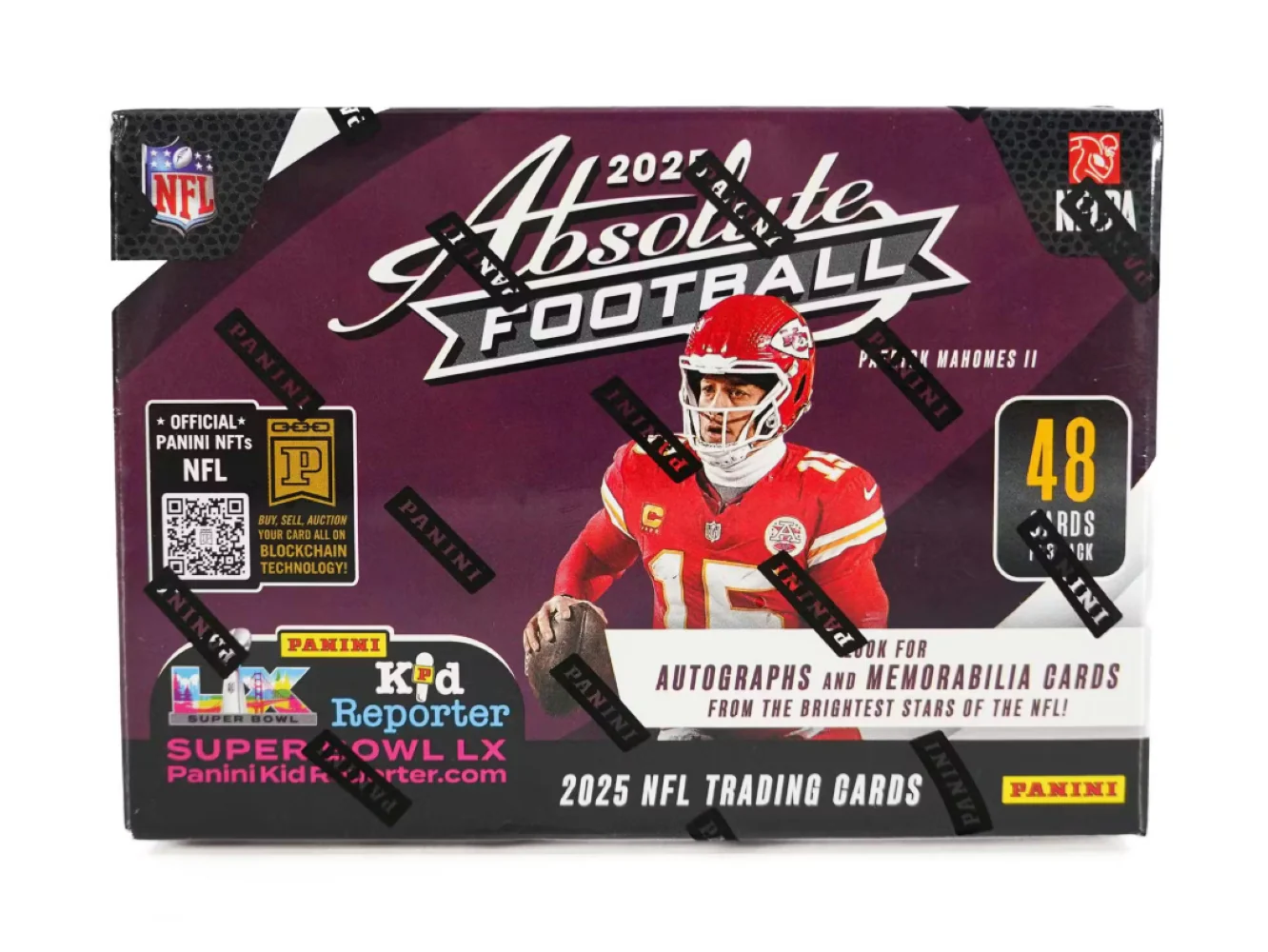 2025 Panini Absolute Football Blaster Box - Image 2