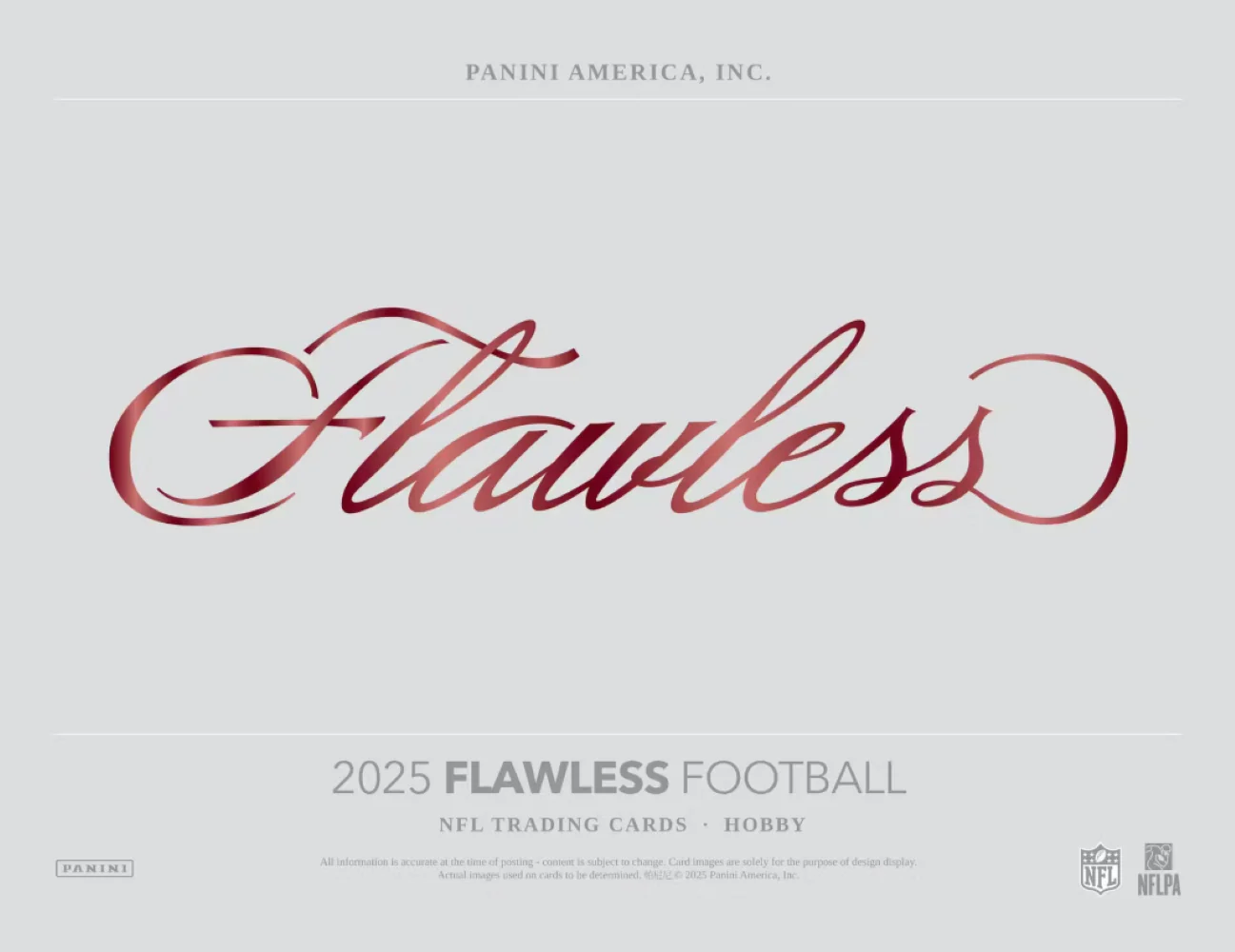 2025 Panini Flawless Football Hobby Box Case - Image 3