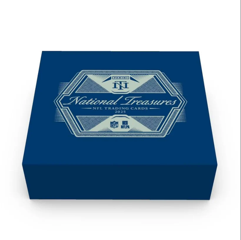 2025 Panini National Treasures Football Hobby Box Case - 4ct - Image 2