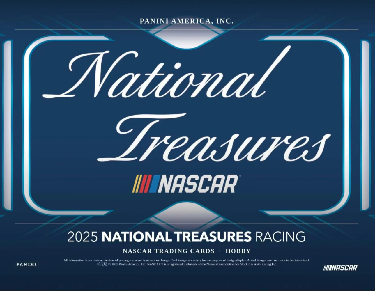2025 Panini National Treasures Racing Hobby Box - Image 3