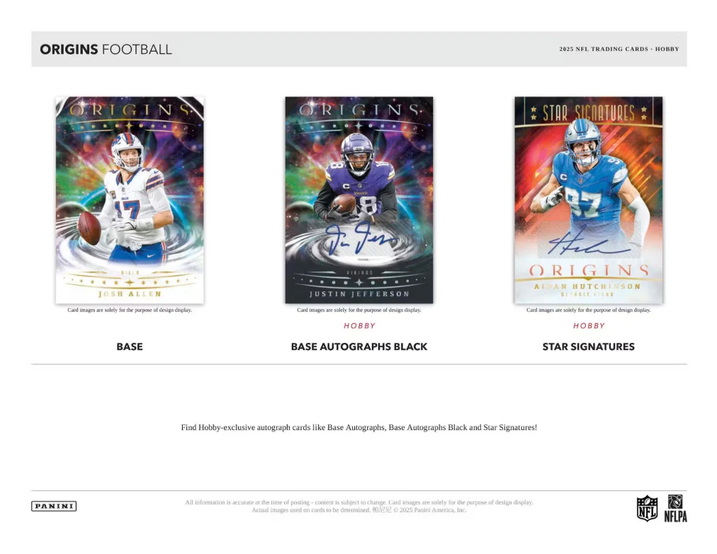 2025 Panini Origins Football Hobby Box - Image 3