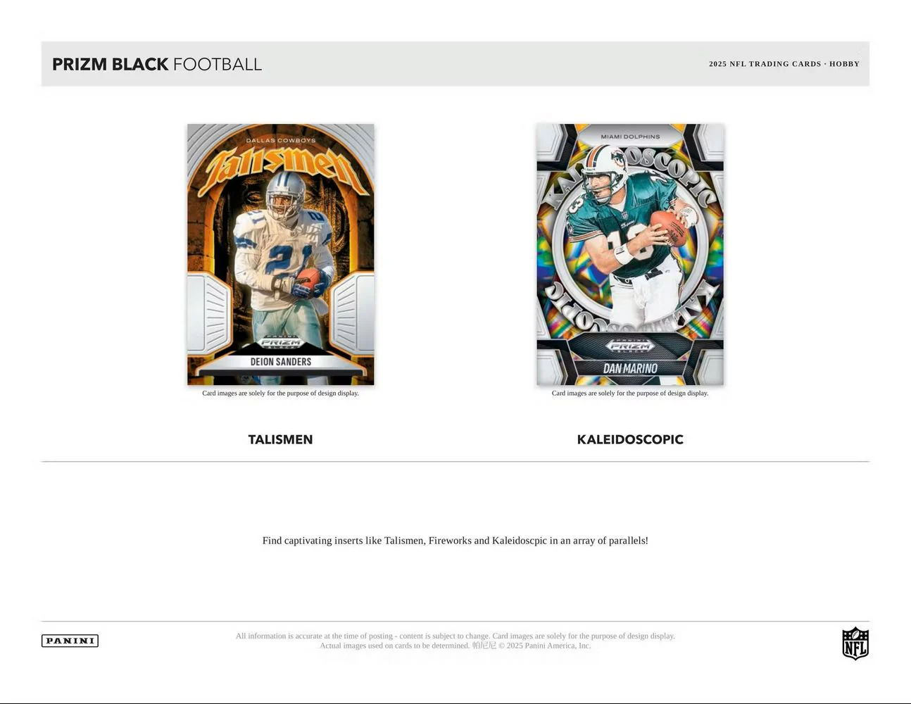 2025 Panini Prizm Black Football Hobby Box - Image 5