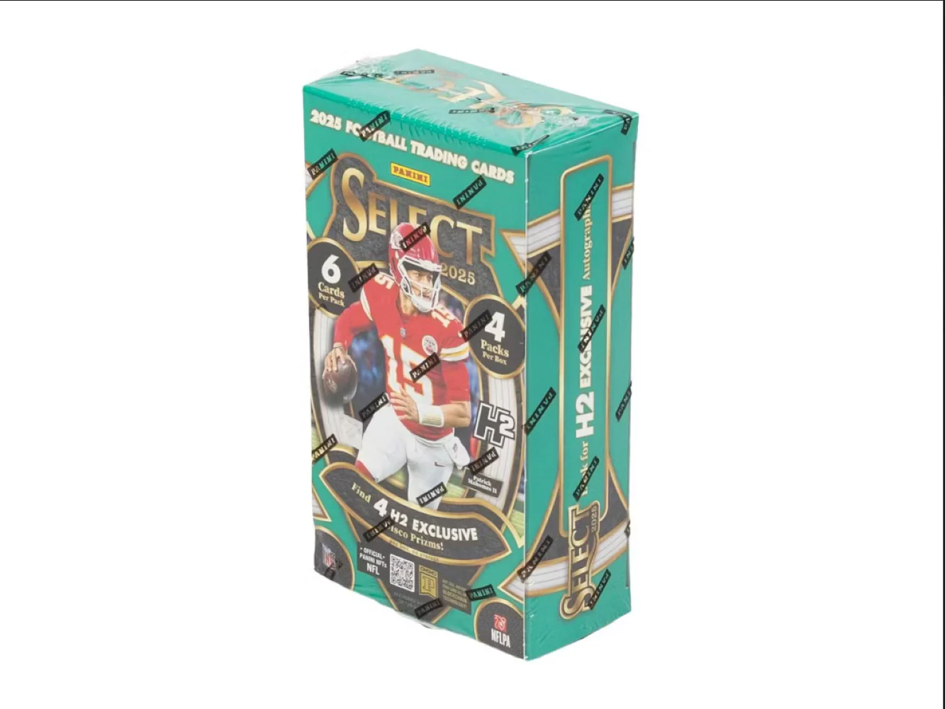 2025 Panini Select Football H2 Box (Disco Prizms) - Image 2