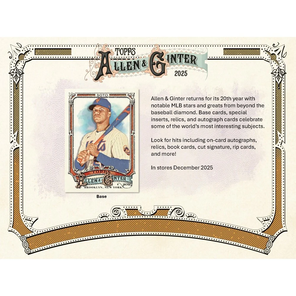 2025 Topps Allen & Ginter Baseball Fat Pack - Image 3