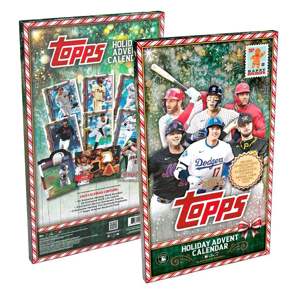 2025 Topps Baseball Holiday Advent Calendar - Image 3