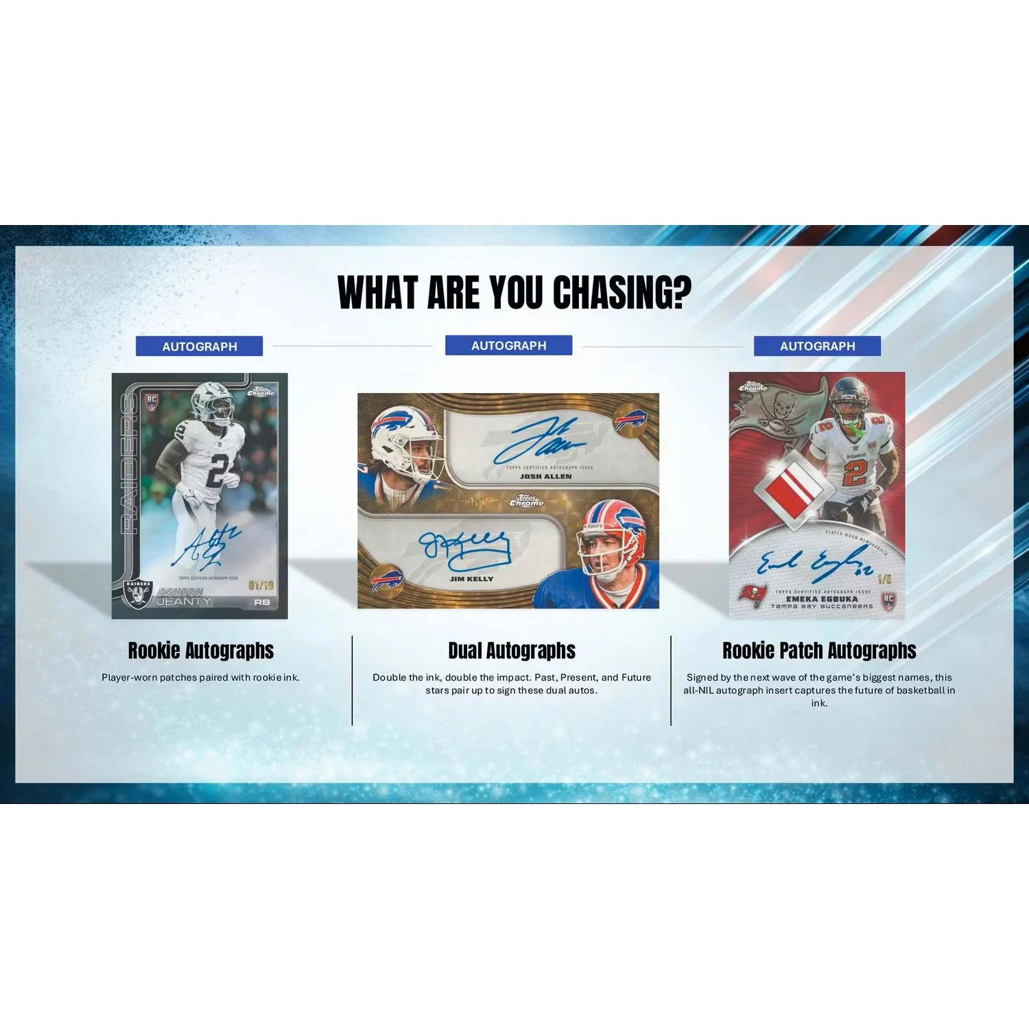 2025 Topps Chrome Football Blaster Box - Image 17