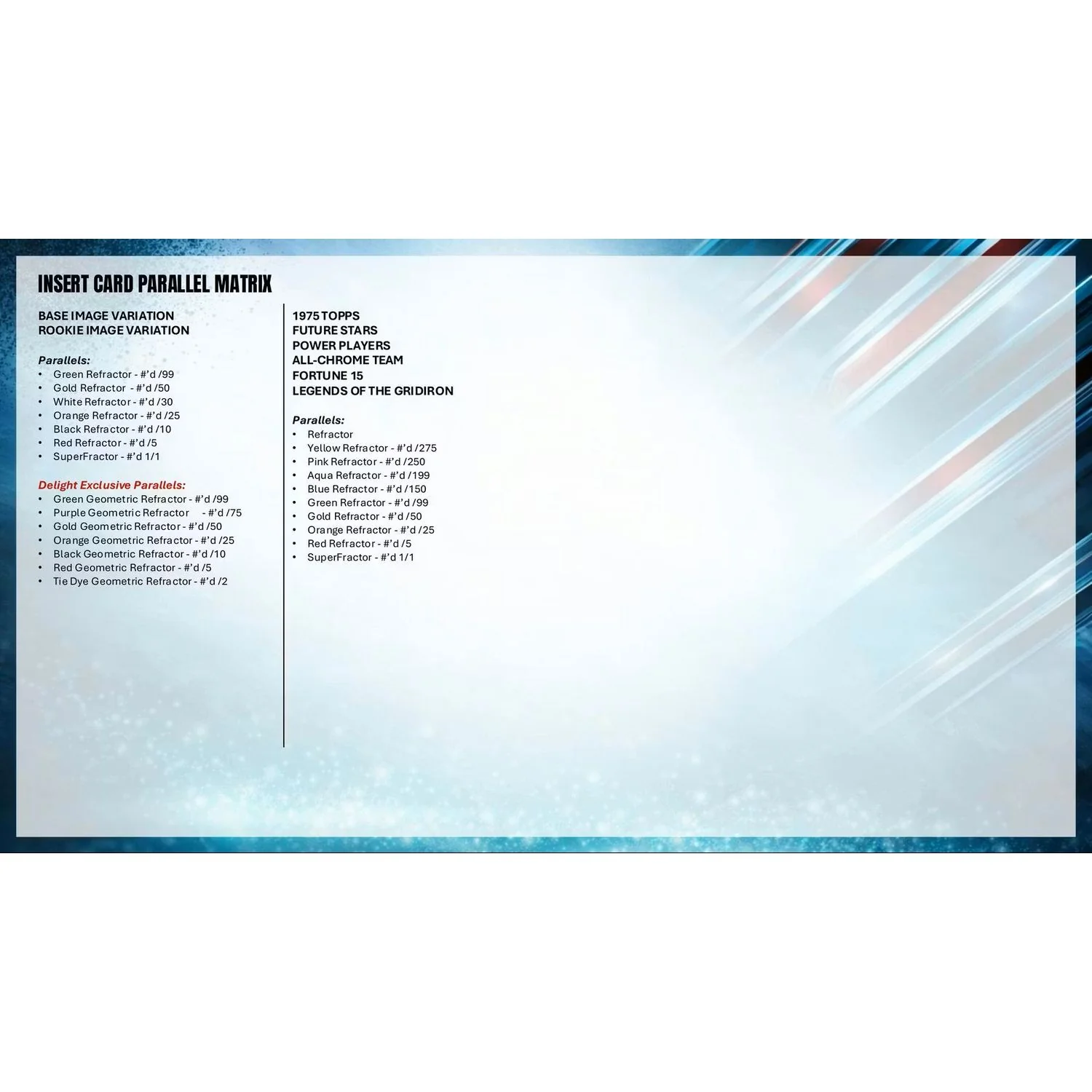 2025 Topps Chrome Football Hanger Box - Image 17