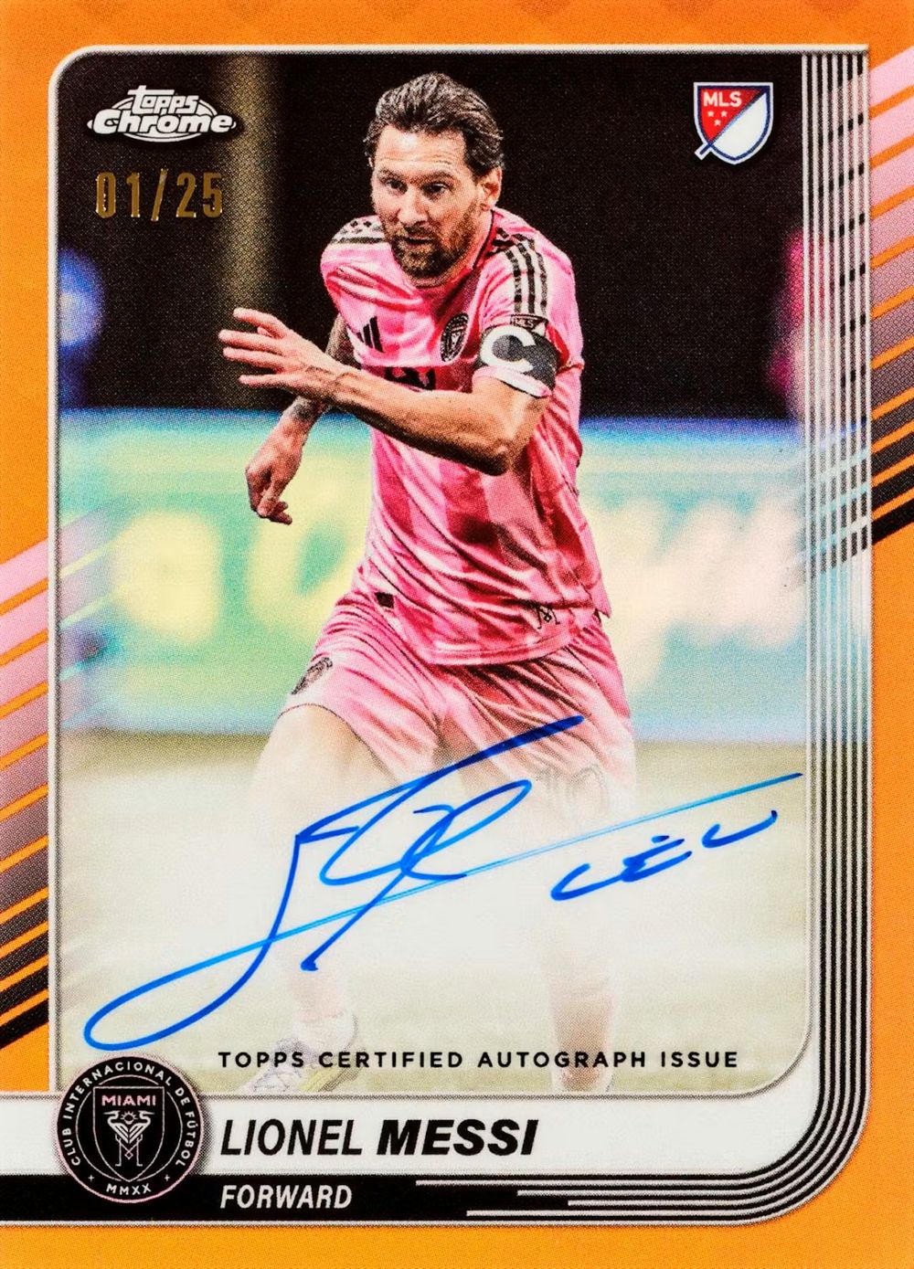 2025 Topps Chrome MLS Soccer Blaster Box - Image 8
