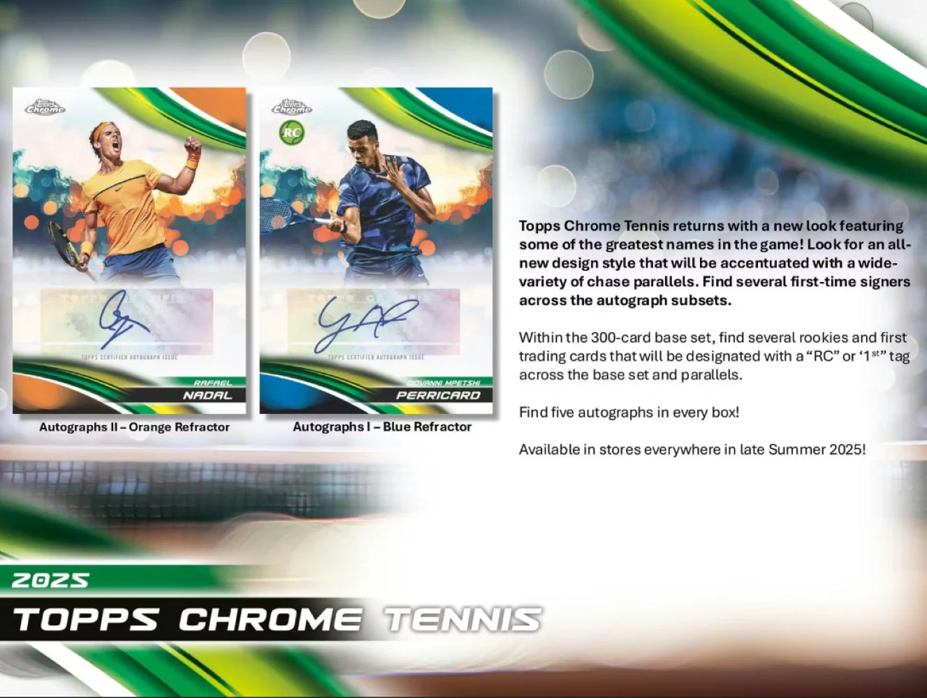 2025 Topps Chrome Tennis Breaker's Delight Box - Image 3
