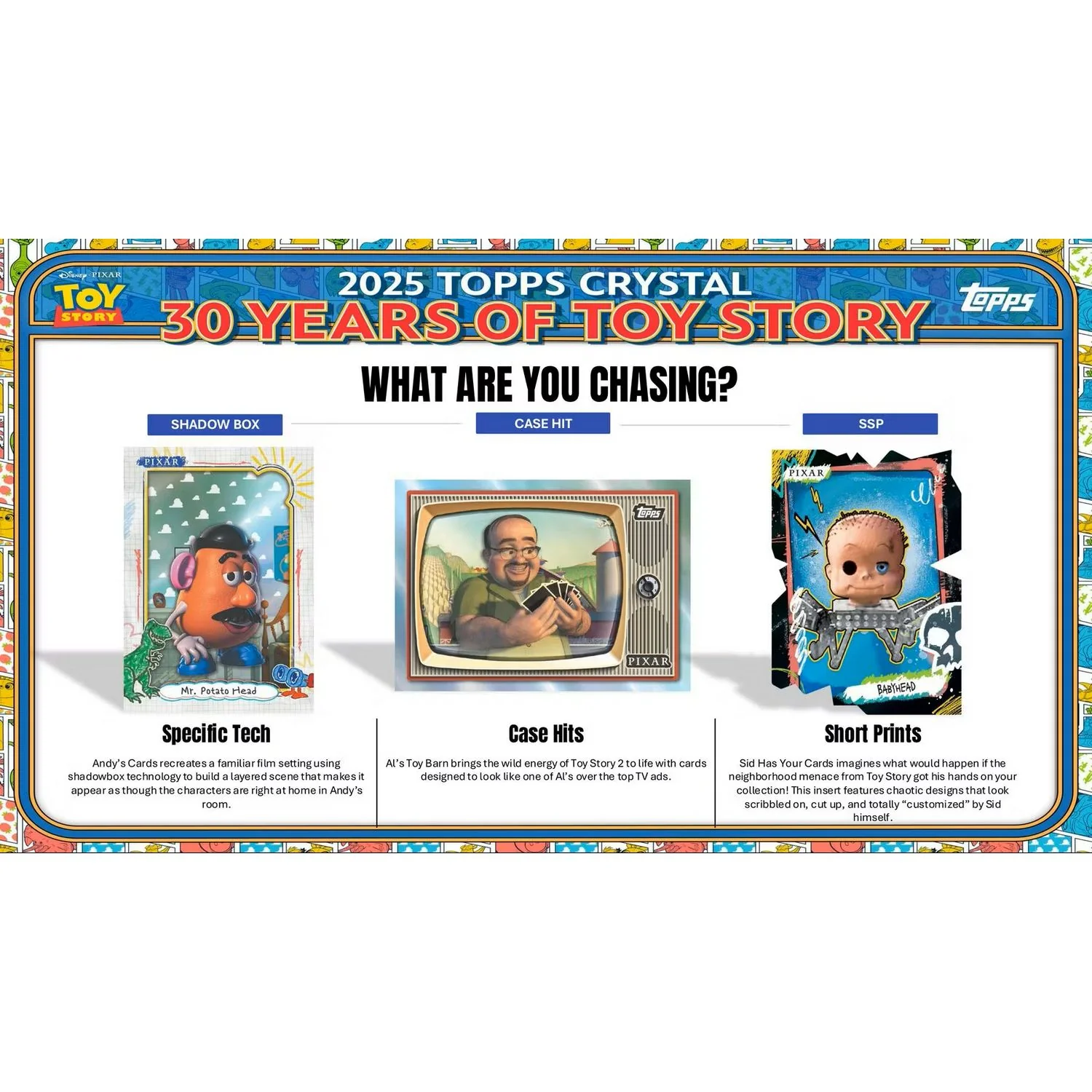 2025 Topps Pixar Crystal 30 Years of Toy Story Hobby Box - Image 14