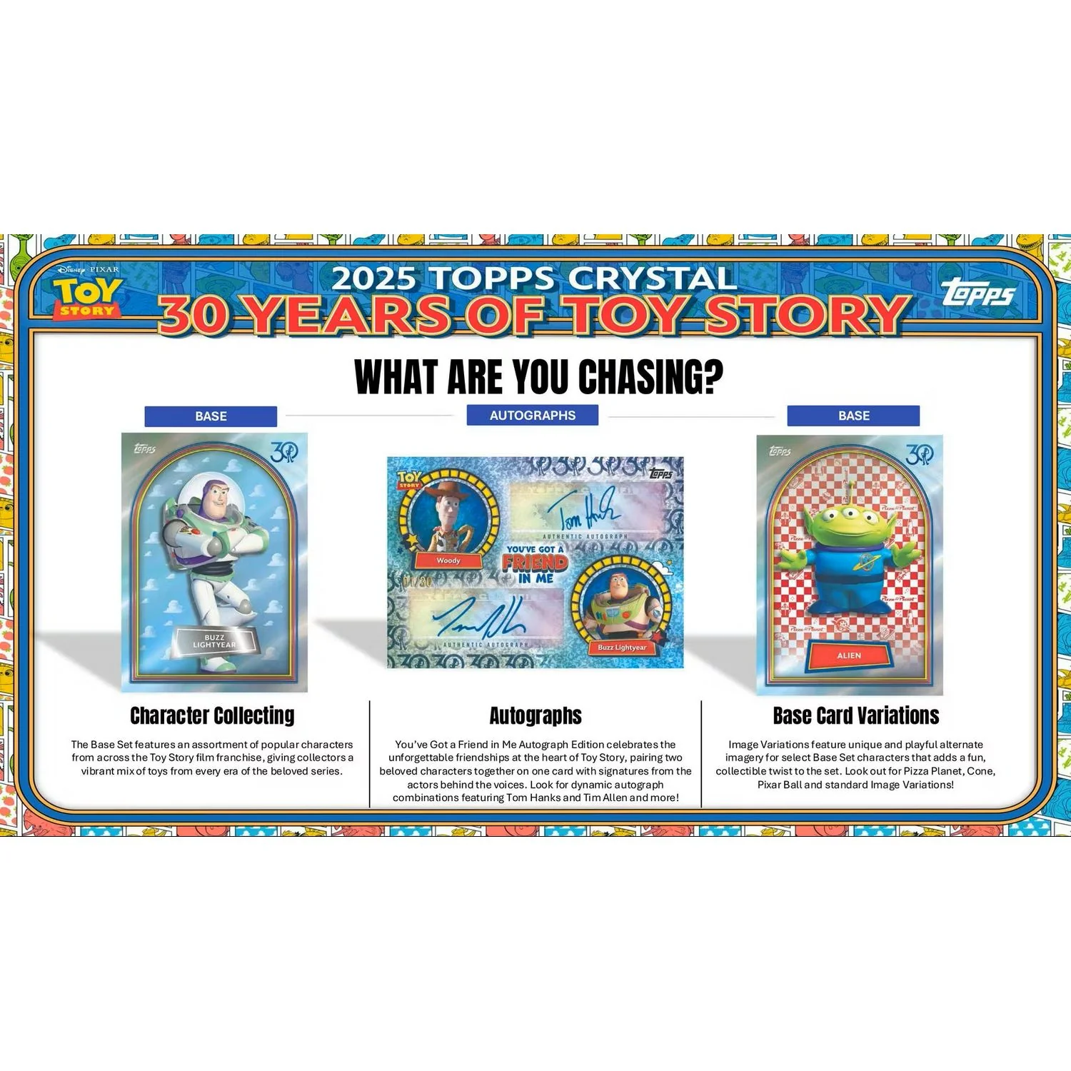 2025 Topps Pixar Crystal 30 Years of Toy Story Hobby Box - Image 15